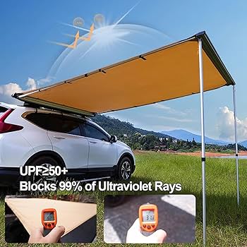 Amazon.co.jp: 車用オーニング カーサイドタープ アウトドア