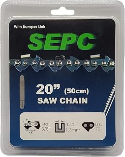 SEPC 20-Inch Semi Chisel Chains Saw Chain Fits McCulloch Echo Homelite Poulan Craftsman