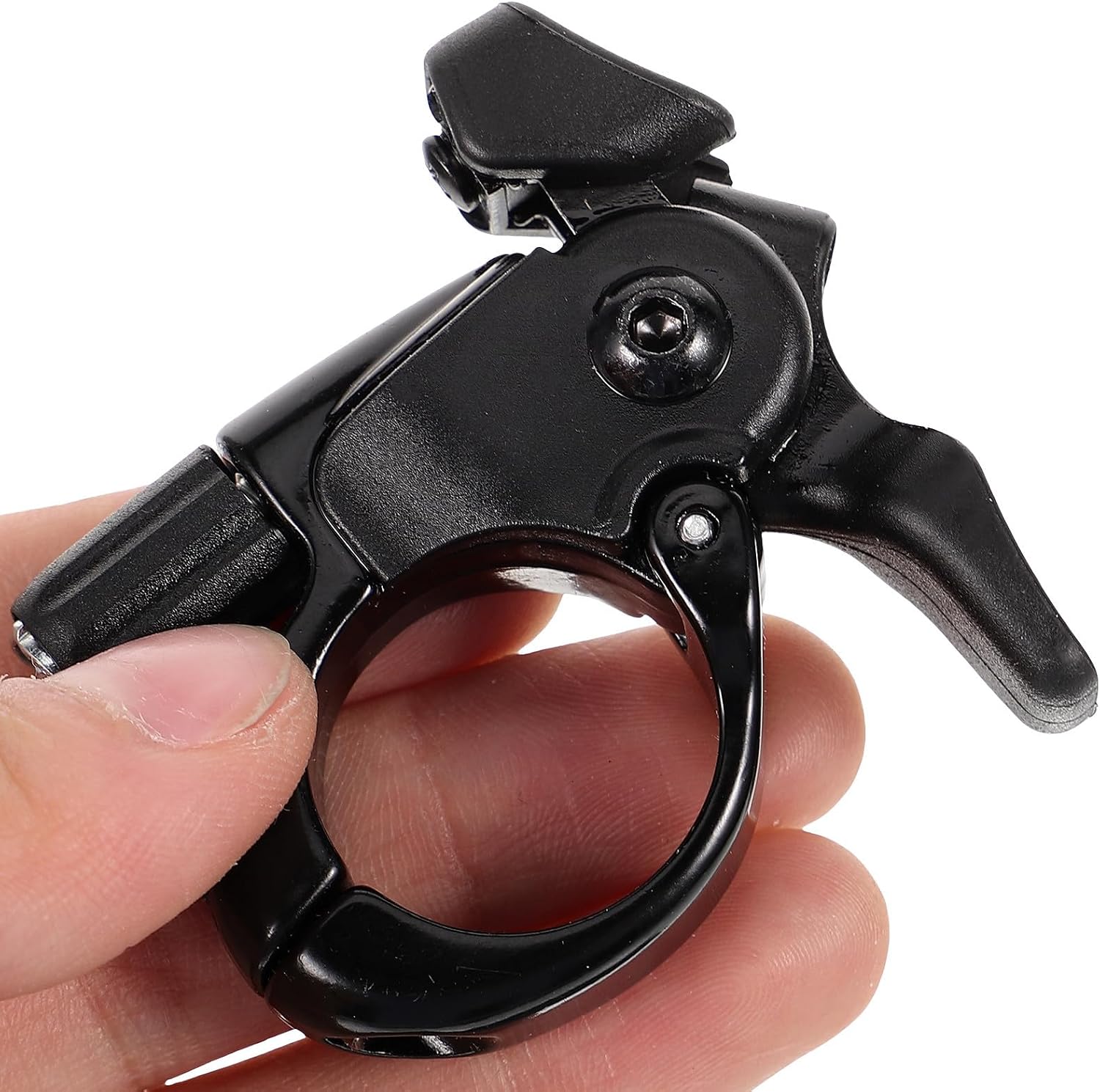 Mountain Bike Remote Lockout Lever Aluminum Alloy Front Fork Controller with Cable for Suspension Service Parts Replacement