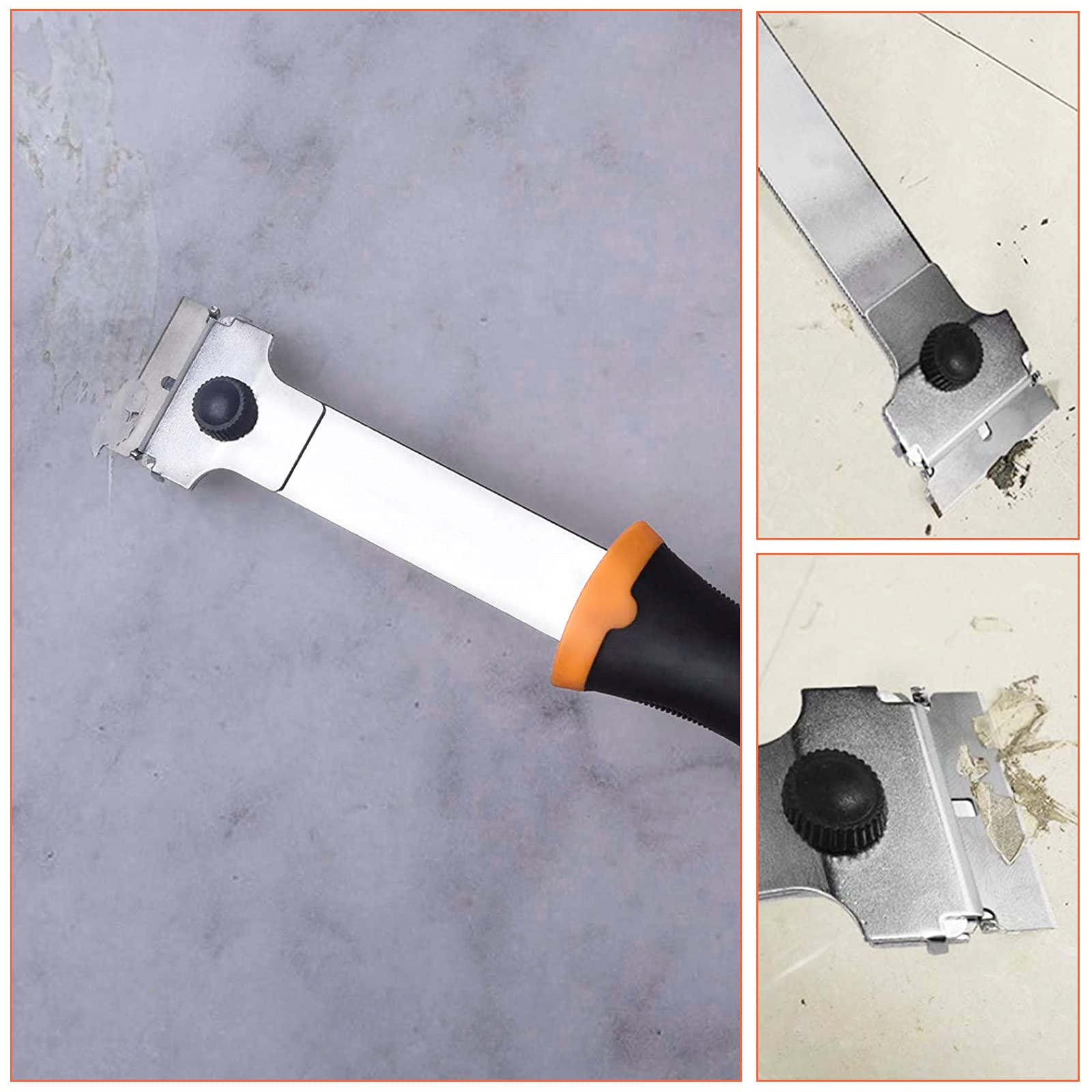 Gebildet Raschietto Di Vetro Con 25 Pezzi Di Lame Di Plastica Per - Foto 2