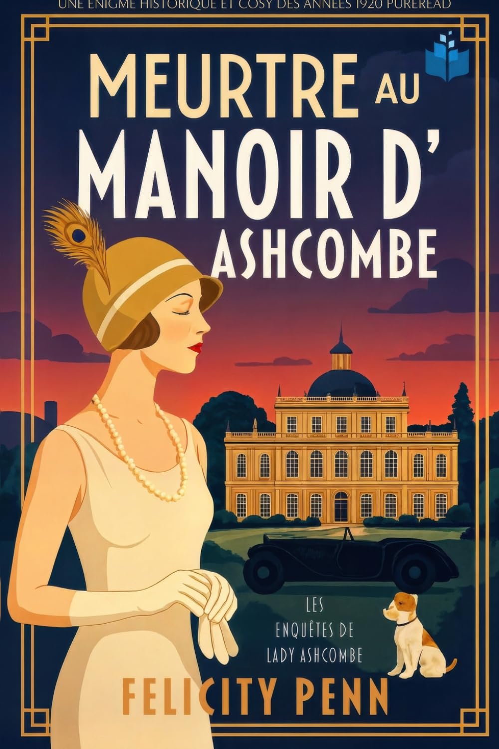 Meurtre au Manoir d’ Ashcombe: Édition en gros caractères (Les Enquêtes de Lady Ashcombe Édition en gros caractères)