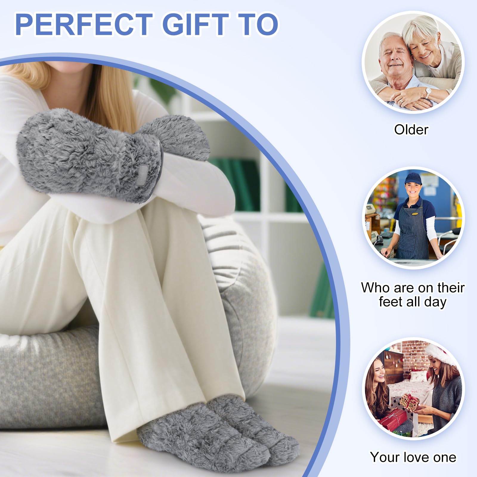 SuzziPad Microwave Heated Gloves And Microwavable
