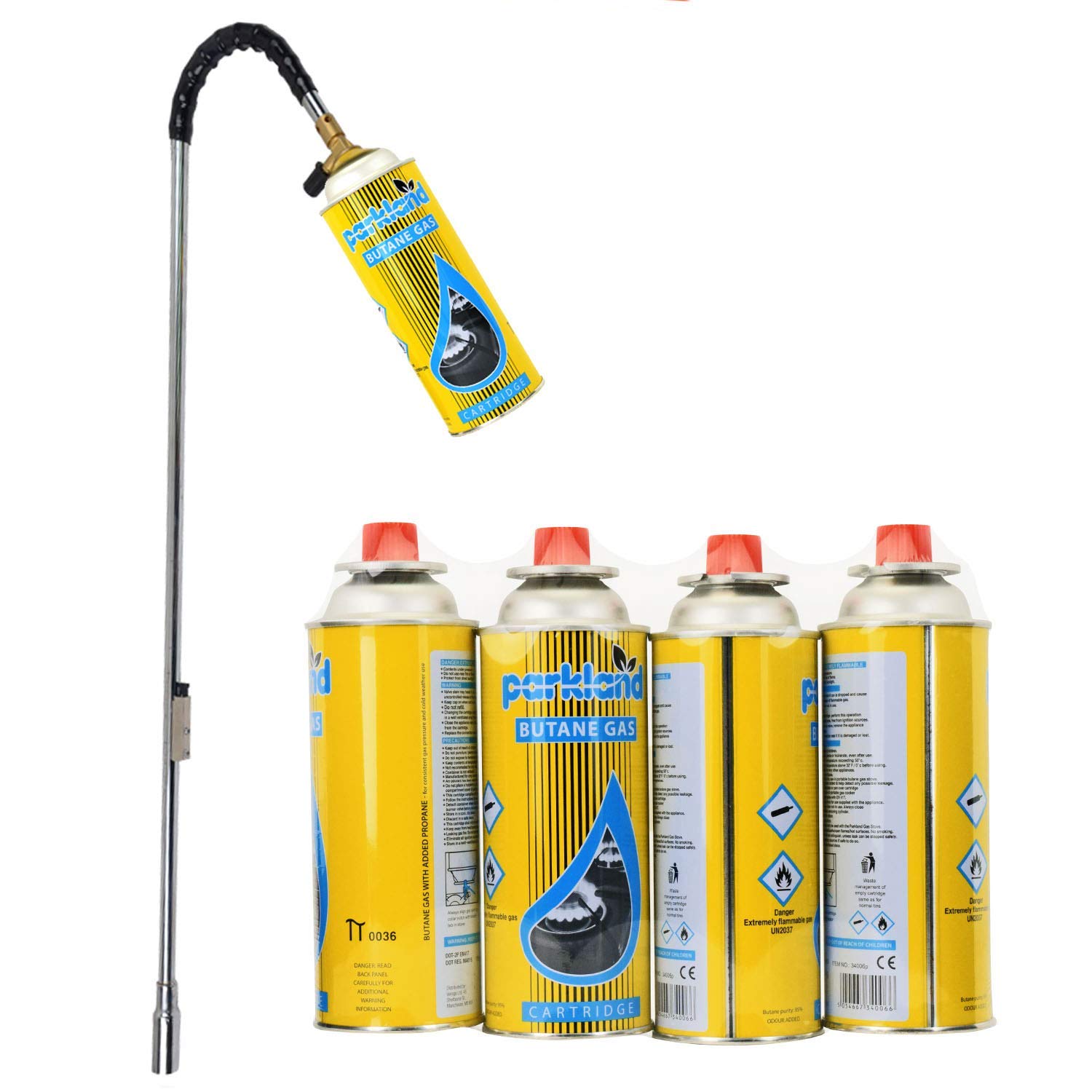 Weed Burner Killer Butane Gas Blowtorch Outdoor Garden Moss Fungus Destroys