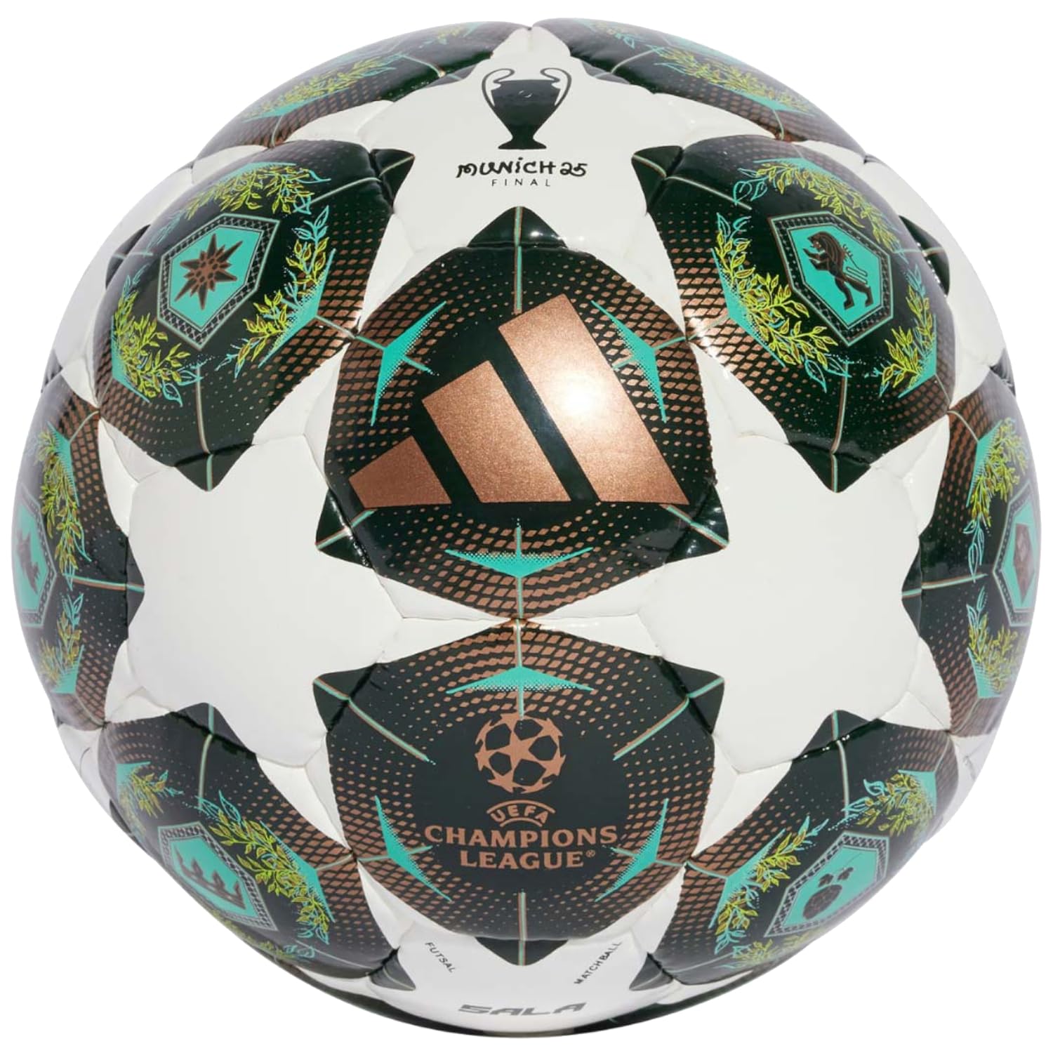 adidas Futsal UCL Pro Sala Indoor Football JH1294, front view