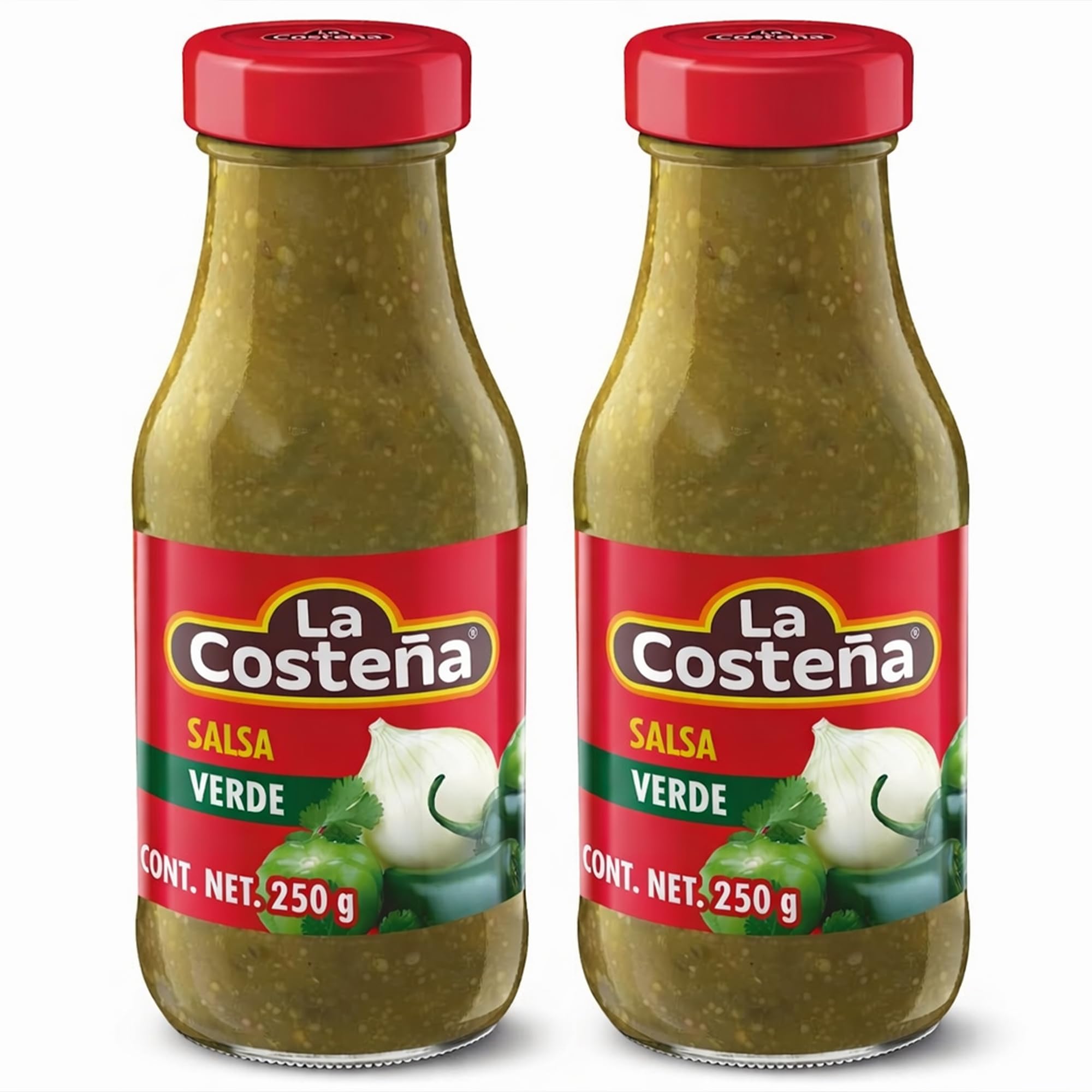 La Costena Salsa Verde 250 g – Sauce Salsa Verde mexicaine – Lot de 2