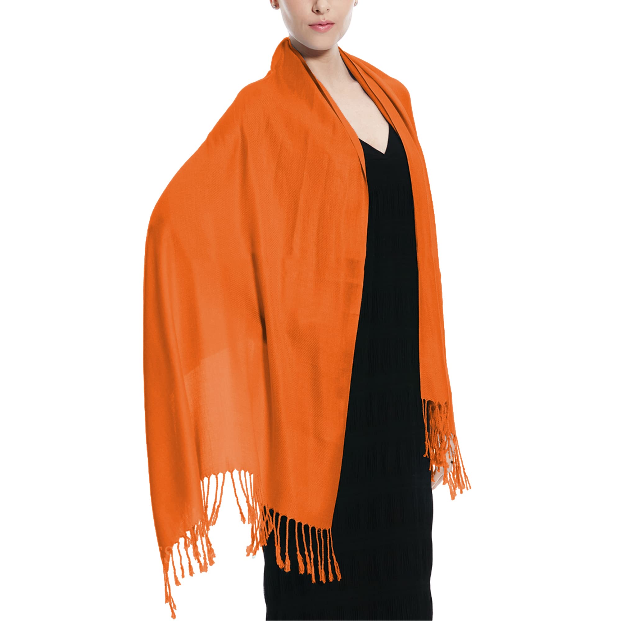 Glory Maxwomens Gm-solid Pash Pashmina Shawl