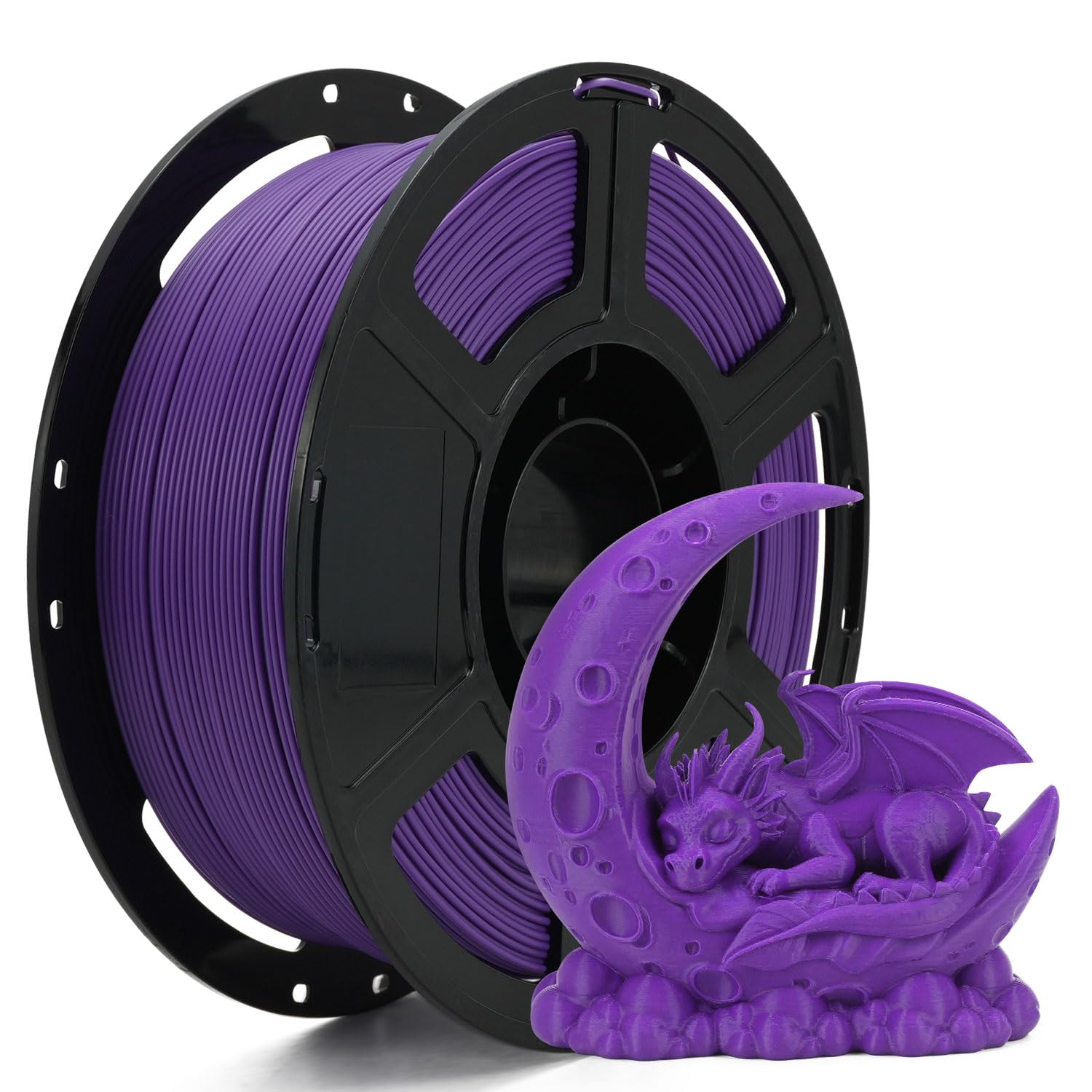 Flashforge PLA 1,75 mm 3D-Drucker-Filamente, 1 kg Spule, Maßgenauigkeit +/- 0,05 m für Adventurer 3 und Creator Pro Serie
