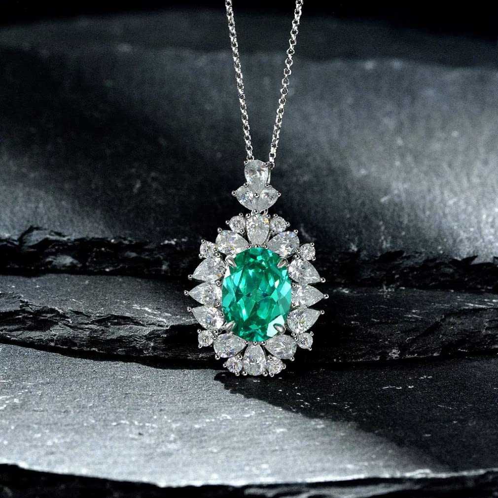Collier en argent 925 et moissanite pour illuminer vos tenues - 5