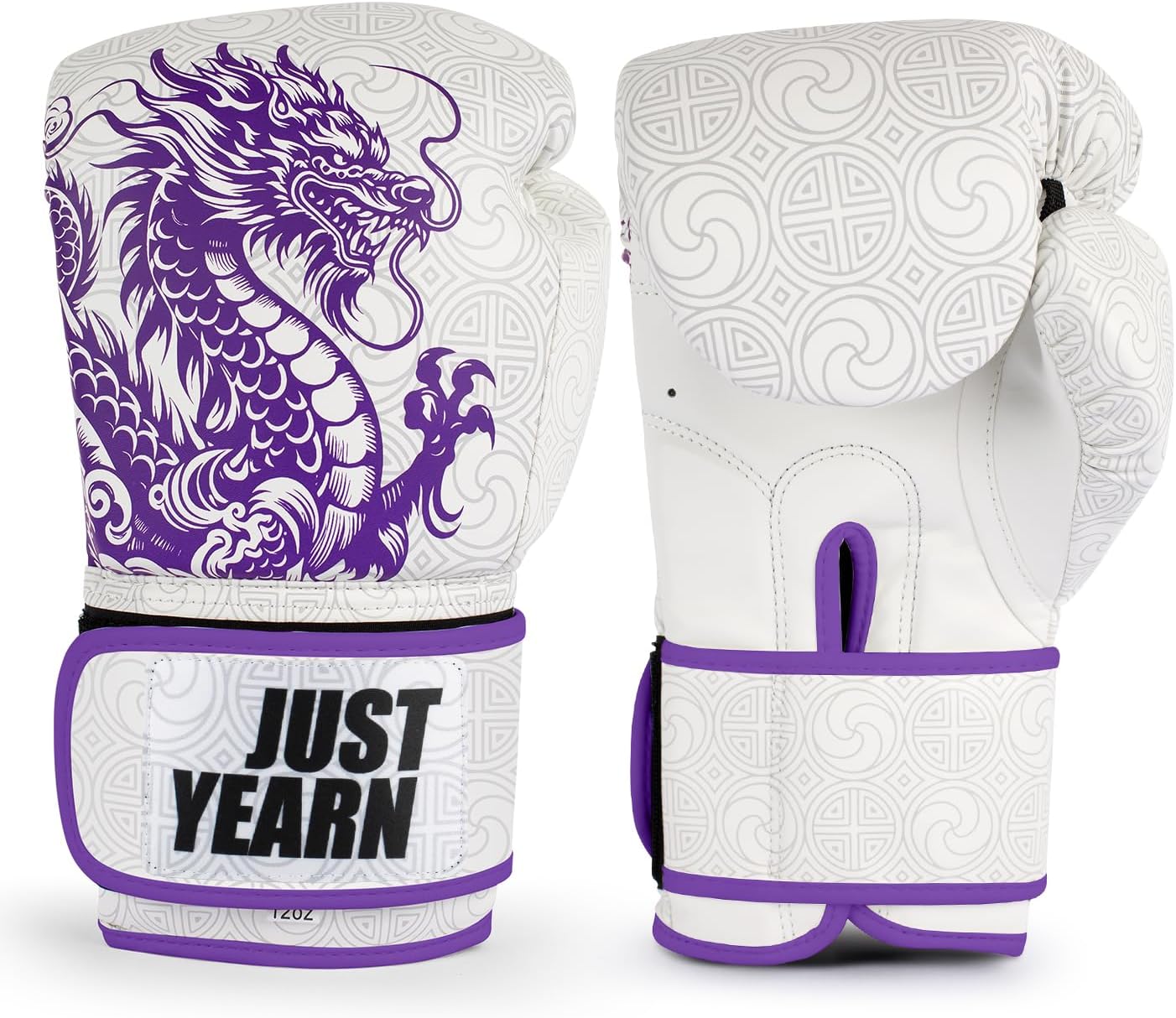 Professional Boxing Gloves for Men and Women, Training Gloves with Hook and Loop Closure, Ventilated Design