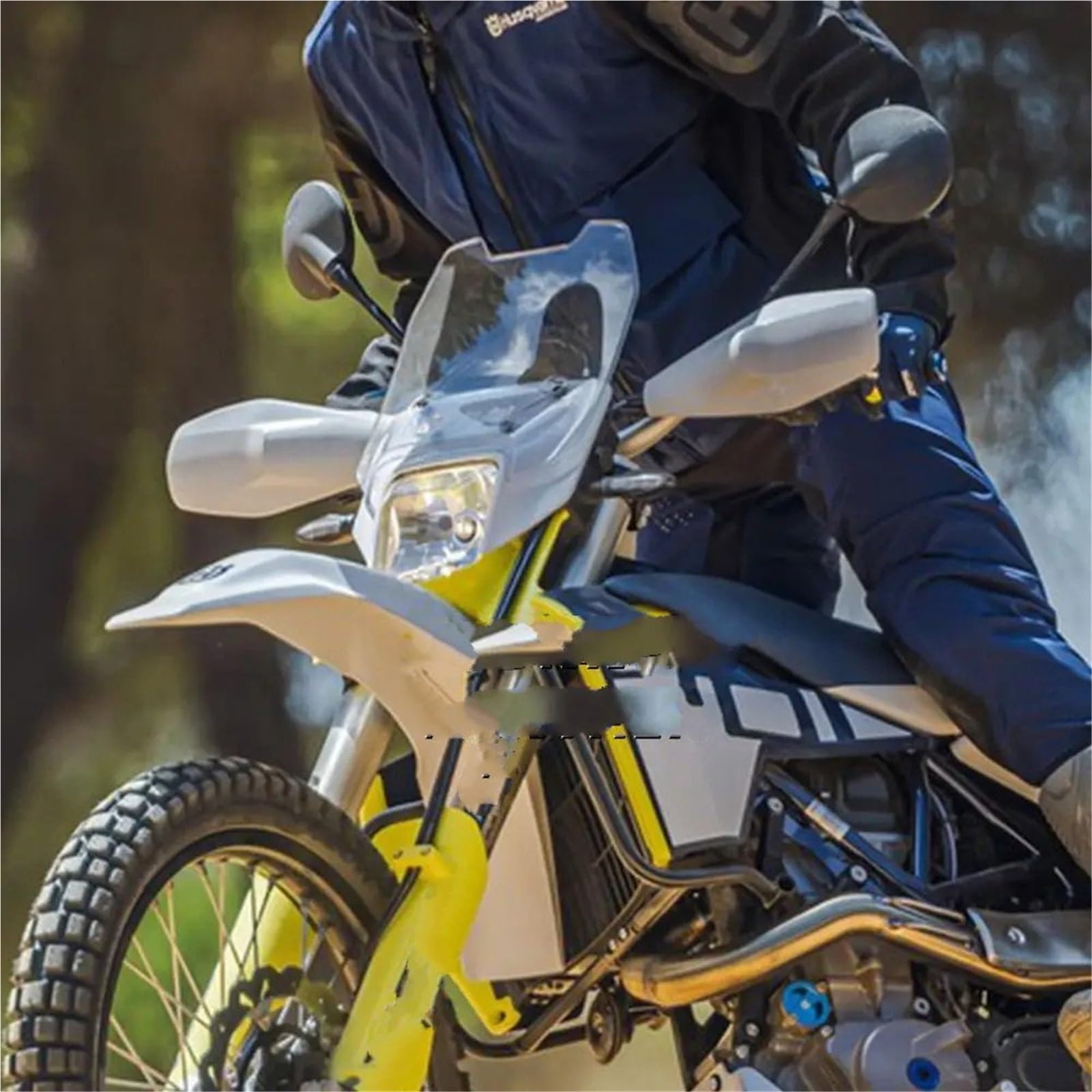 Przednia szyba motocyklowa Pasuje do Husavarna 701 SM Pasuje do Enduro FC350/450 FE250/350/501/450 TC125/250 TE150/250/300 Szyba przednia Deflektor wiatru(Transparent)