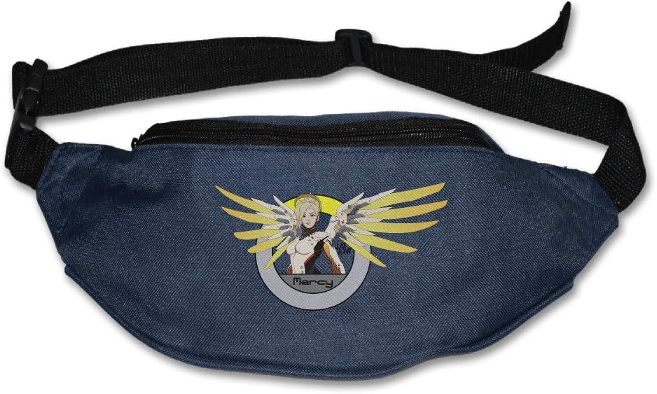 LiZizz Games Overwatch Mercy Fanny Pack Waist Bag Gym Bag