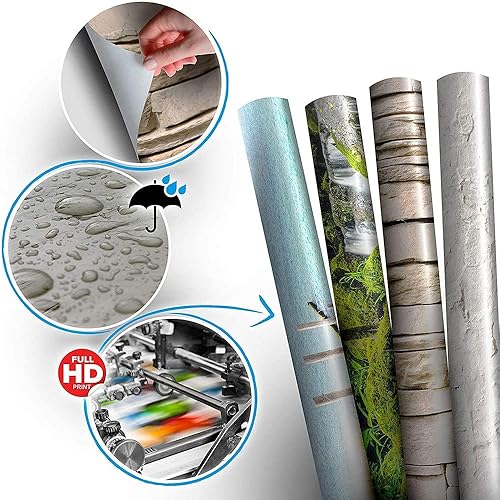 Miniatura 4 de Papel pintado de bambú para puerta de dormitorio, pared, pegatina, ilustración de hojas de bambú para bienestar, salud, pureza fresca, tranquila,