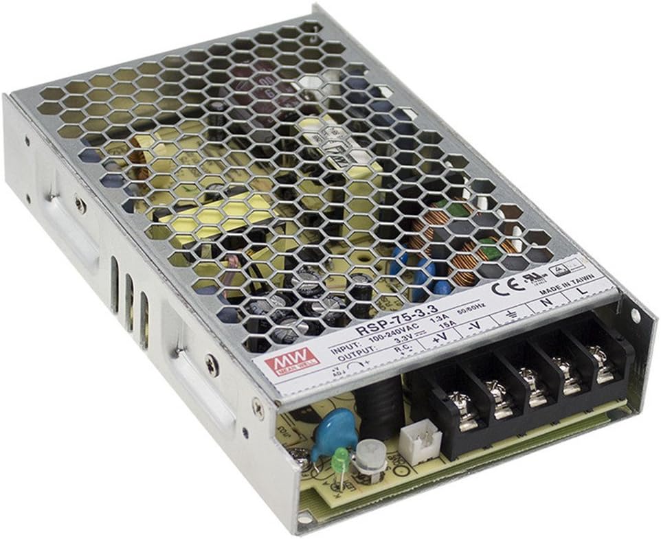 MW Mean Well RSP-75-24 24V 3.2A 76W Single Output with PFC Function Power Supply