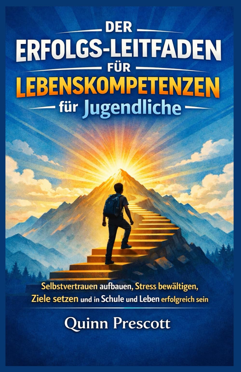 Der Erfolgs Leitfaden für Lebenskompetenzen für Jugendliche: Selbstvertrauen aufbauen, Stress bewältigen, Ziele setzen und in Schule und Leben erfolgreich sein
