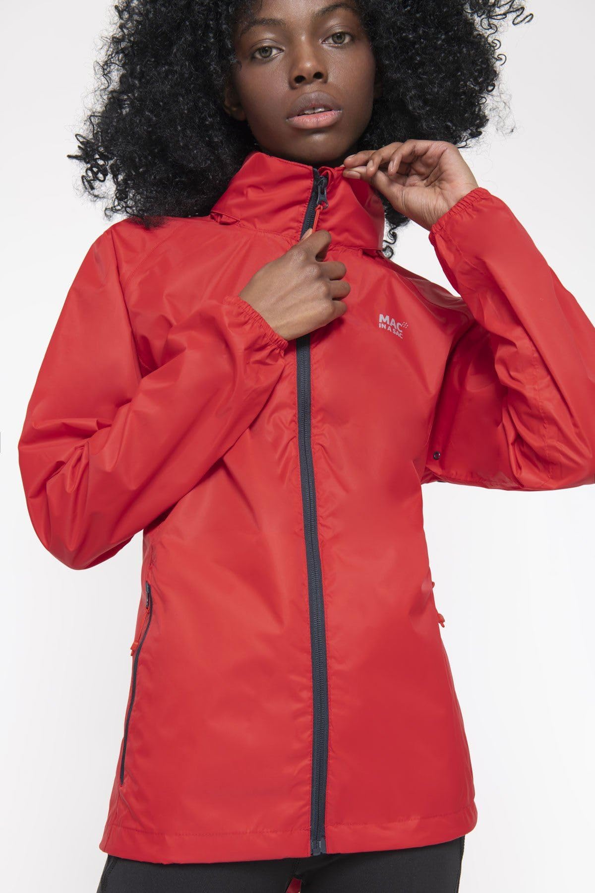 Mac in a Sac Unisex Origin Ii Jacke Edition Regenjacke Wasserdicht Verstaubar Tarnmuster Rosa XL