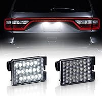 Vista 8 de Gempro Luz LED de matrícula para Dodge Dakota 1997-2011 luz trasera 2 piezas, 6000 K blanco