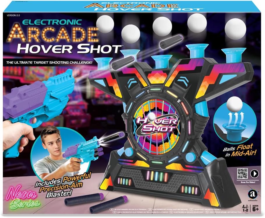 Merchant Ambassador Electronic Arcade Hover Shot (Neon Series)