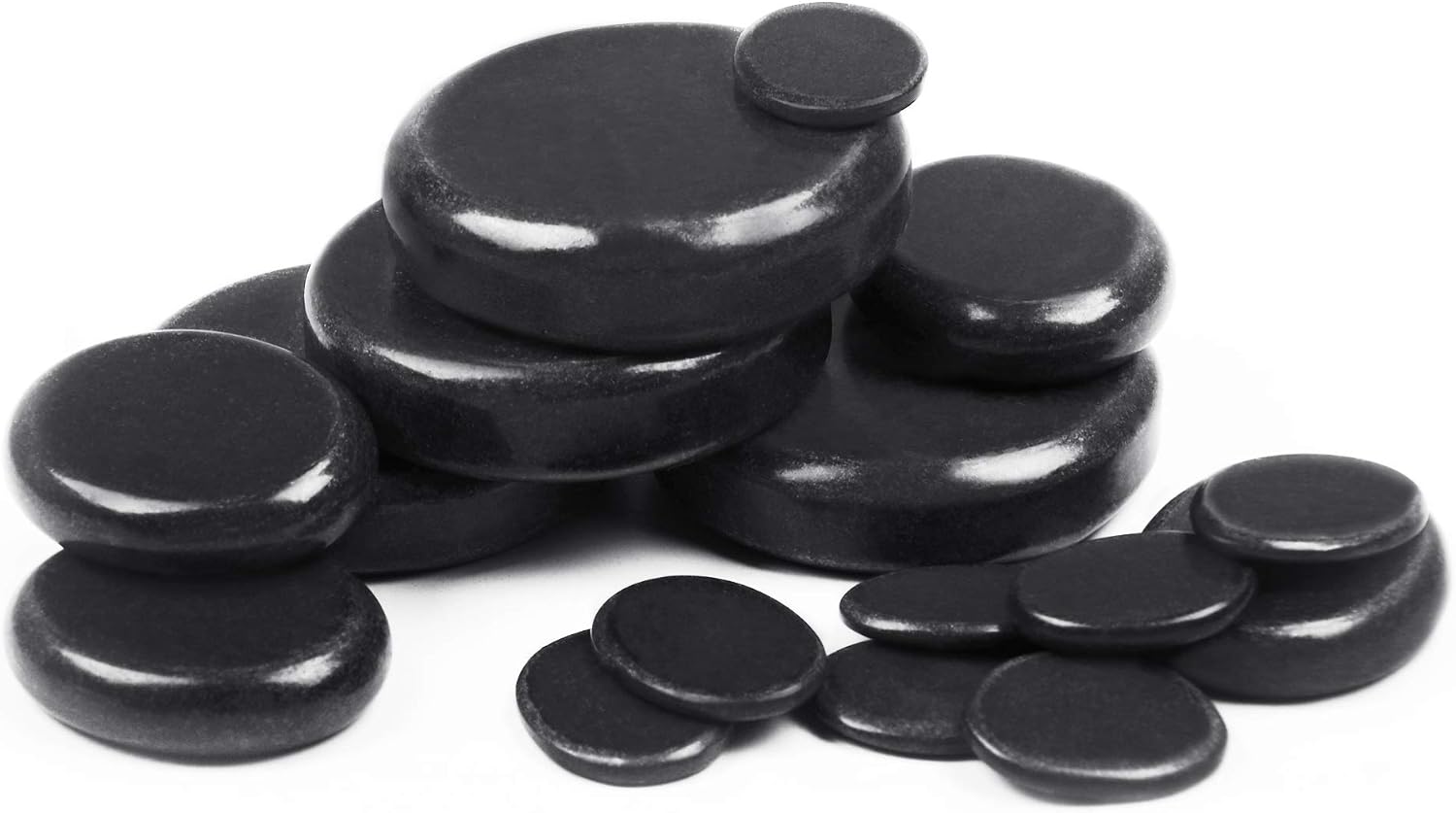Kendal 16 Pcs Professional Large Massage Stone Set Basalt Hot Rocks Stones