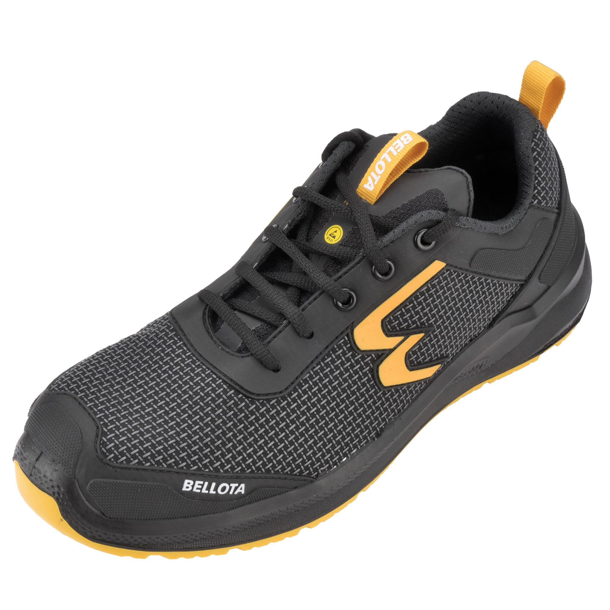 Bellota RUNNS3S48 Zapatilla de Seguridad S3S Hombre Mujer, Negro Talla 49