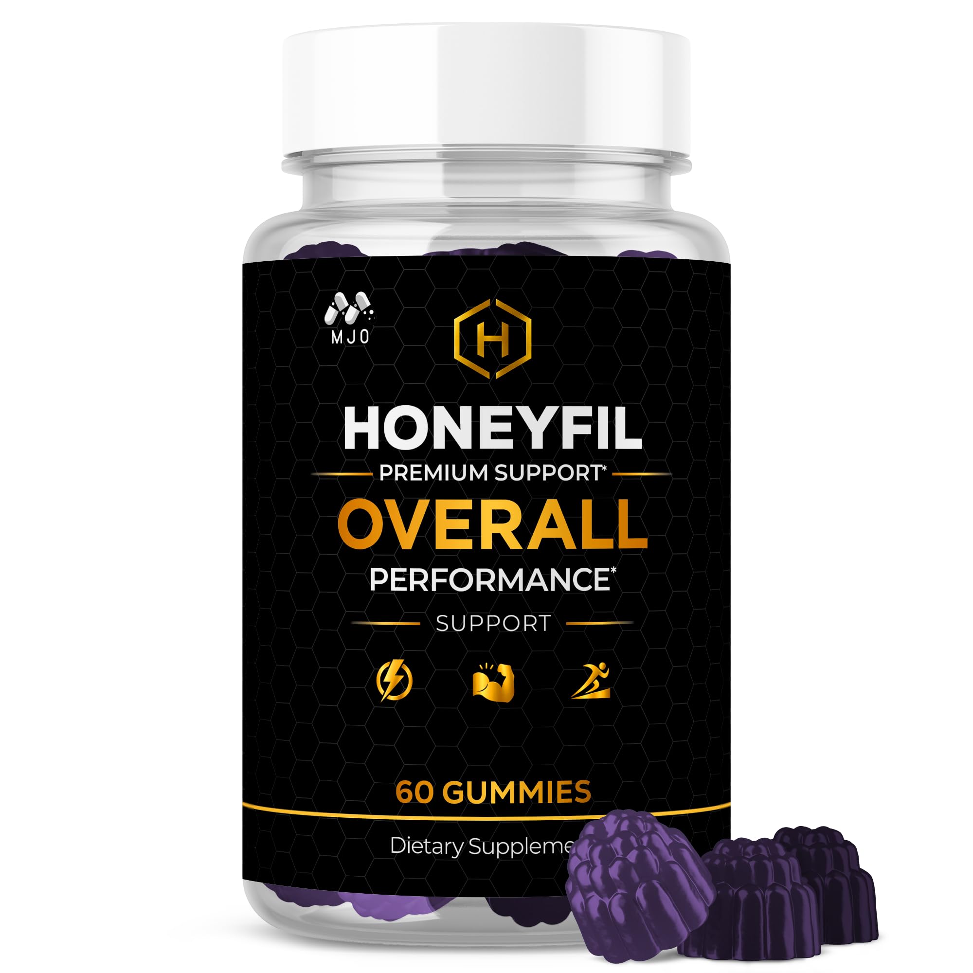 (2 Pack) Honeyfil Gummies Advanced Men's Health Support (120 Gummies) — Amazon image 11