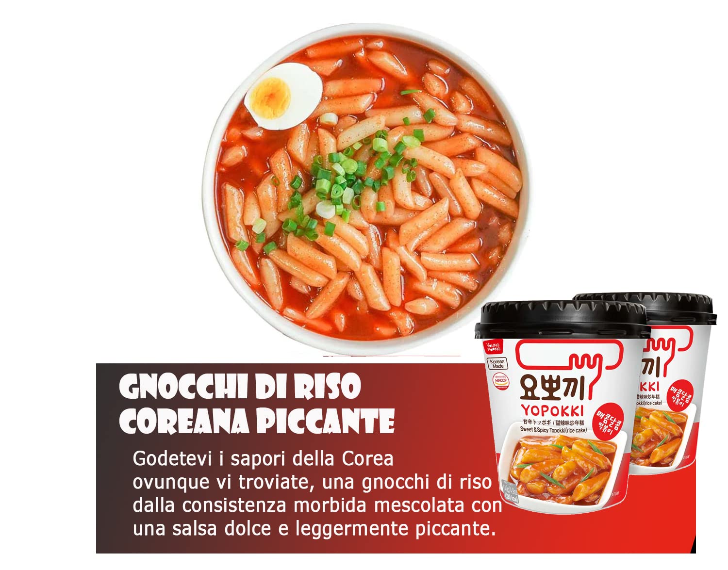 MiFan Tteokbokki Box – Cup di Gnocchi di Riso Coreani Istantanei | Gusti Misti a Scelta – Cibo Coreano Originale in Cup – 4 o 8 Porzioni (8 Pezzi, MAXI 4 Gusti (8x))