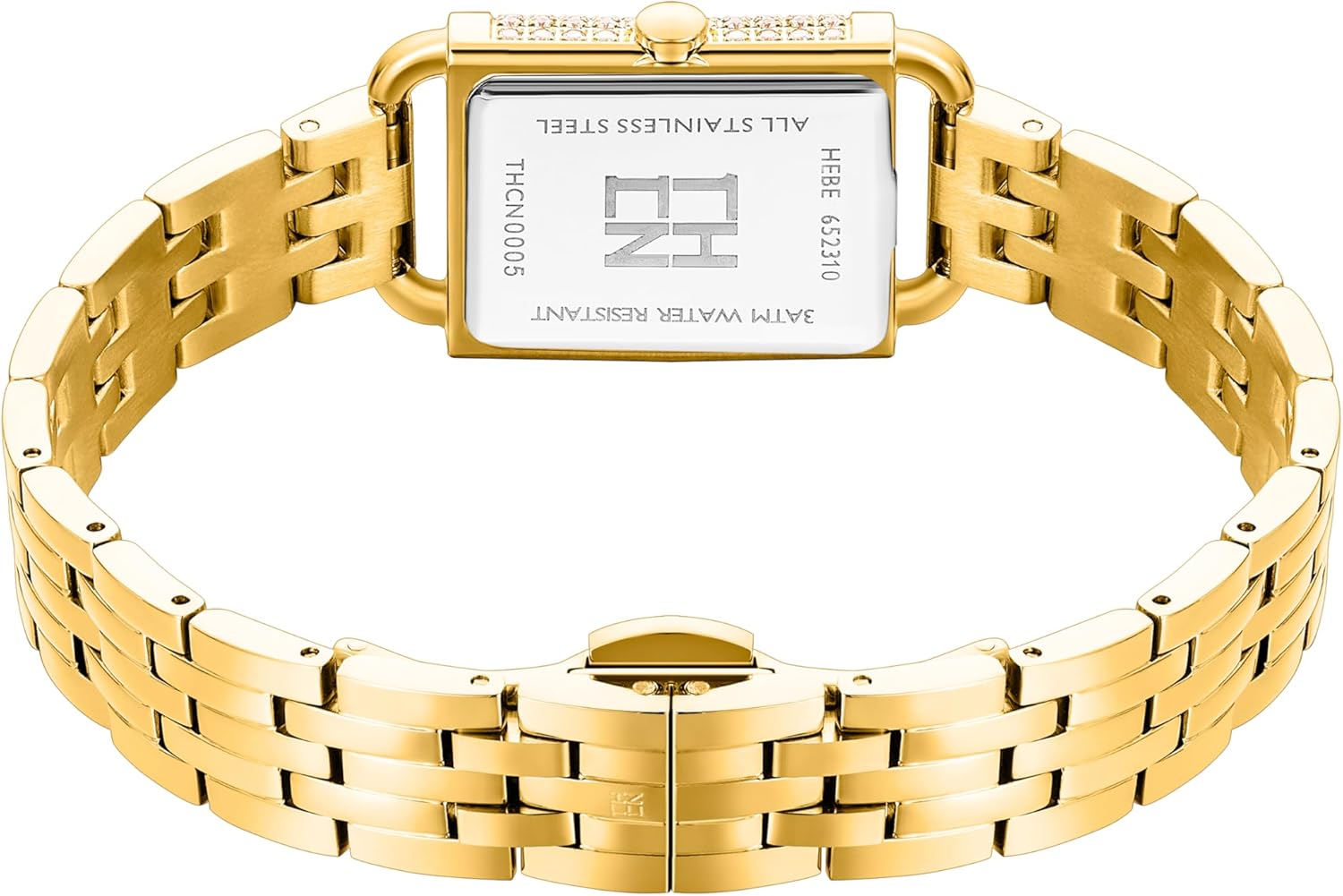 THCN Women's Watch, Gold Watches for Women with 84 Cubic Zirconia, Stainless Steel Sapphire Glass Japanese Quartz Movement, Gift for Her - Image 7