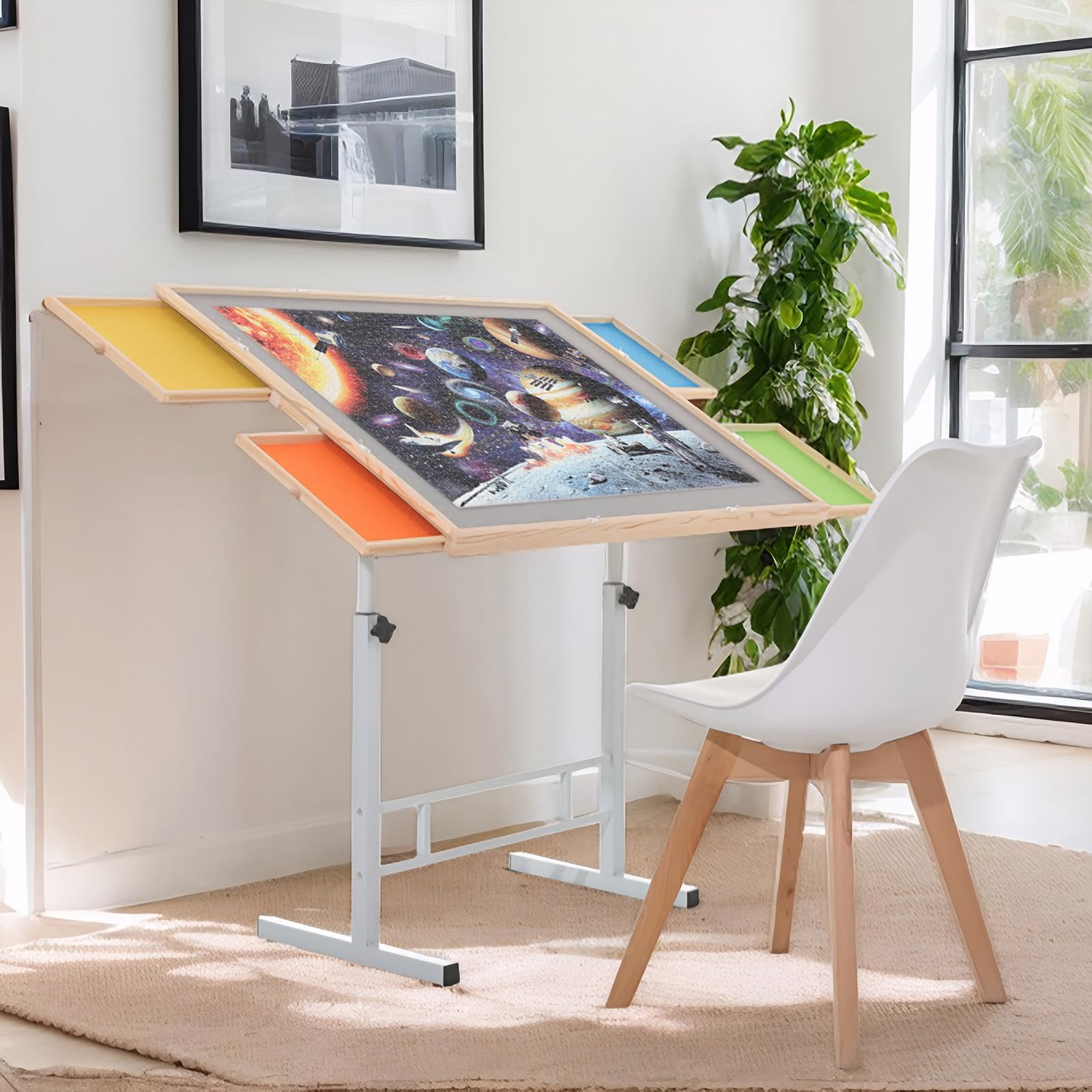 Amazon.com: 1500 Piece Puzzle Table with Drawers, 35''x26