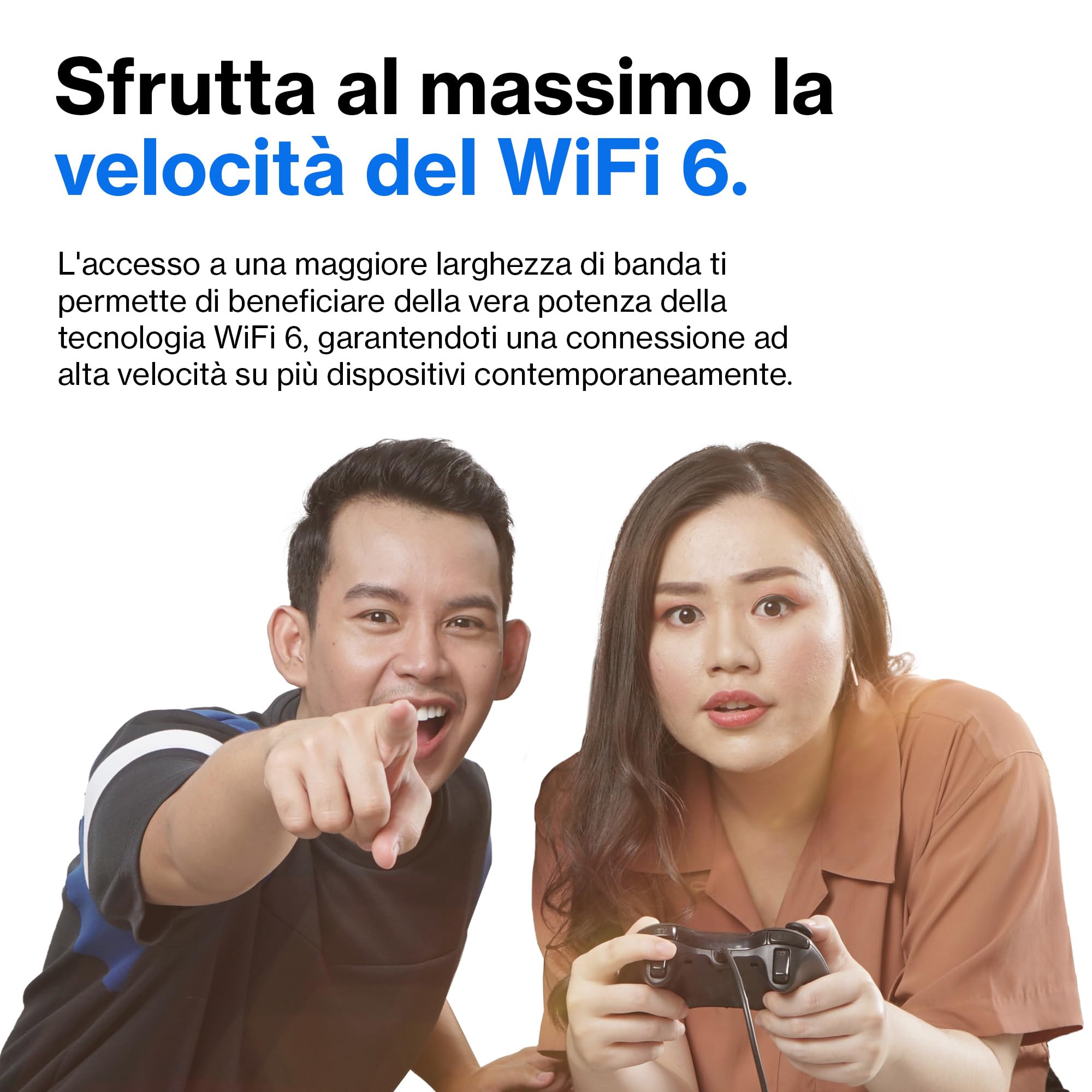 Linksys Velop MX12600 Sistema WiFi 6 mesh Tri-Band (AX4200), router WLAN con 830 m² di copertura e velocità 3,5 volte più rapide per più di 120 dispositivi - Confezione da 3, bianco