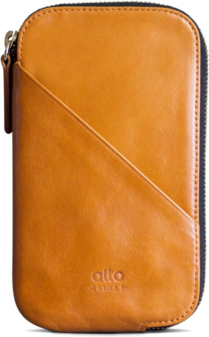 Exclusive Discount 🔥 Alto Travel Phone Wallet for Apple iPhone 13, iPhone 13 mini, iPhone 13 Pro, iPhone 13 Pro Max, iPhone 12 mini /12/ 12Pro, iPhone 12 Pro Max, Leather Phone case for iPhone Up to 6.7 inch (Caramel Brown)
