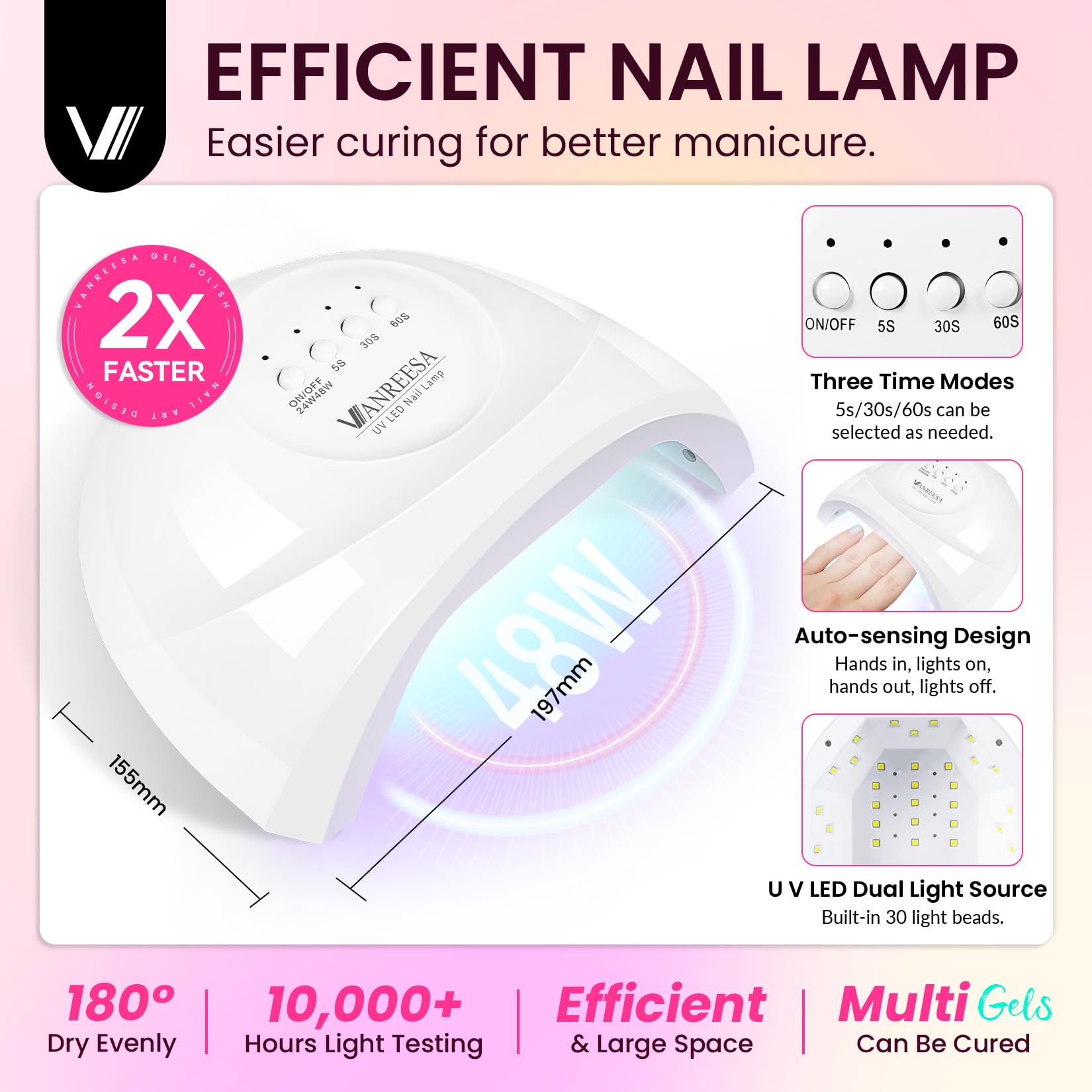 VANREESA Gel Nail Polish for DIY Manicures