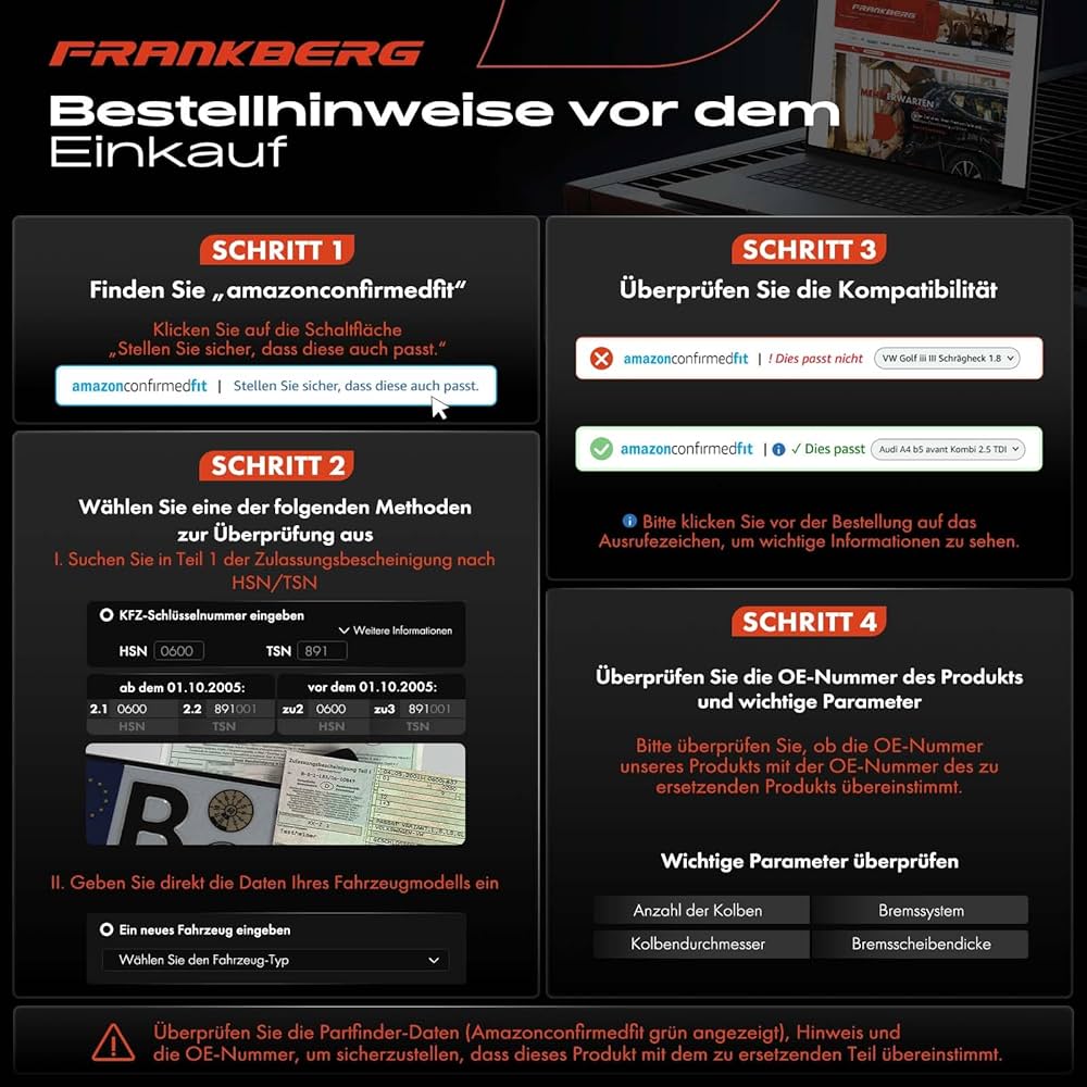 Frankberg 2 x zacisk hamulcowy zacisk hamulcowy oś przednia