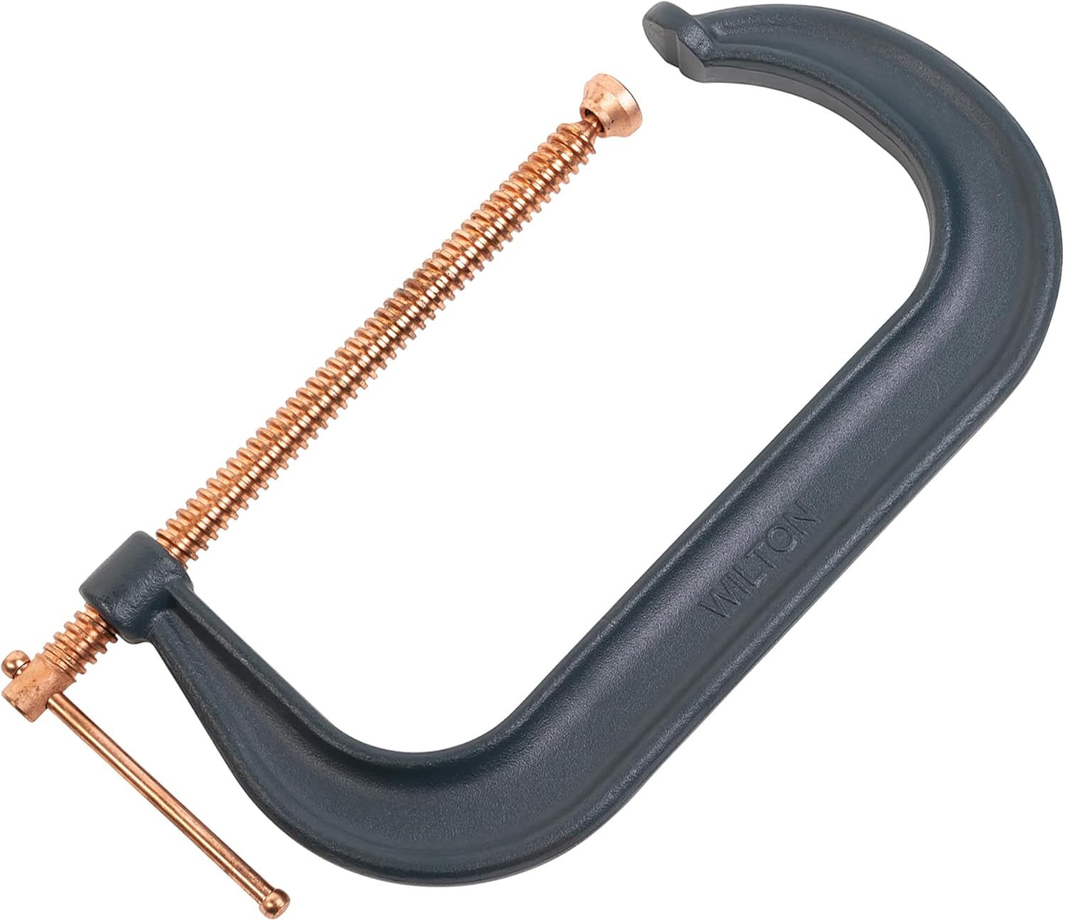 Wilton Spark-Duty C-Clamp, 12-1/4" Opening, 6-1/4" Throat, 9300 Lbs. Clamping Force (Model 412-P)