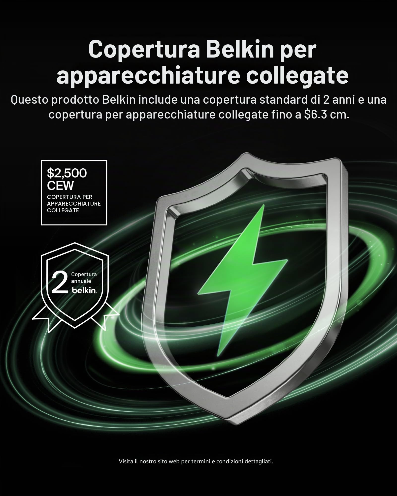 Belkin BoostCharge Plus Batteria esterna portatile 10K (power bank 10.000 mAh con cavi Lightning (MFI) e USB-C integrati e porta di ricarica USB-C aggiuntiva) - Nero