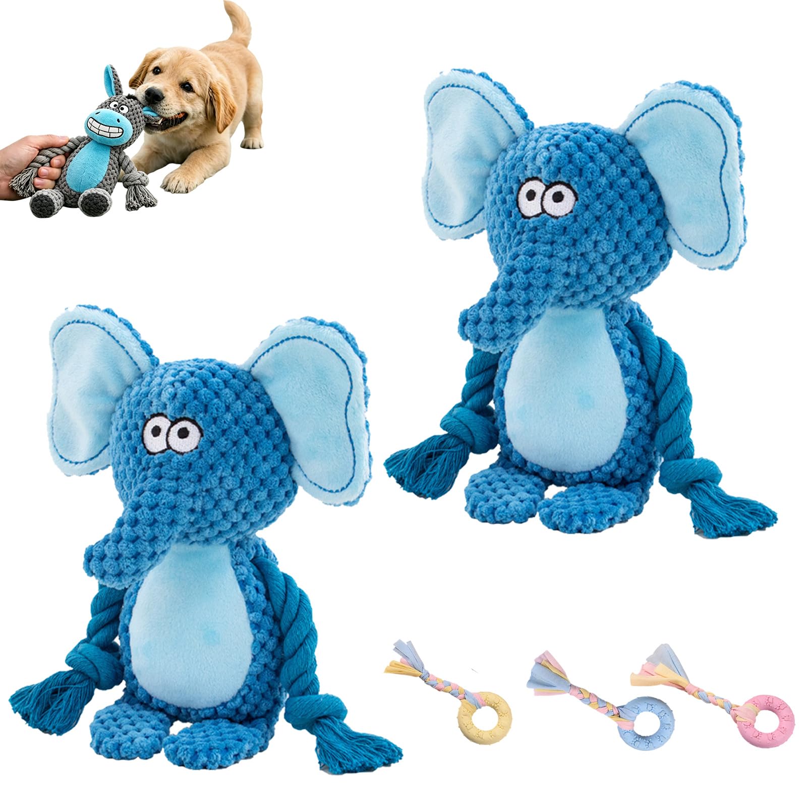 Jouet chien indestructible interactif pour stimuler l'intelligence canine