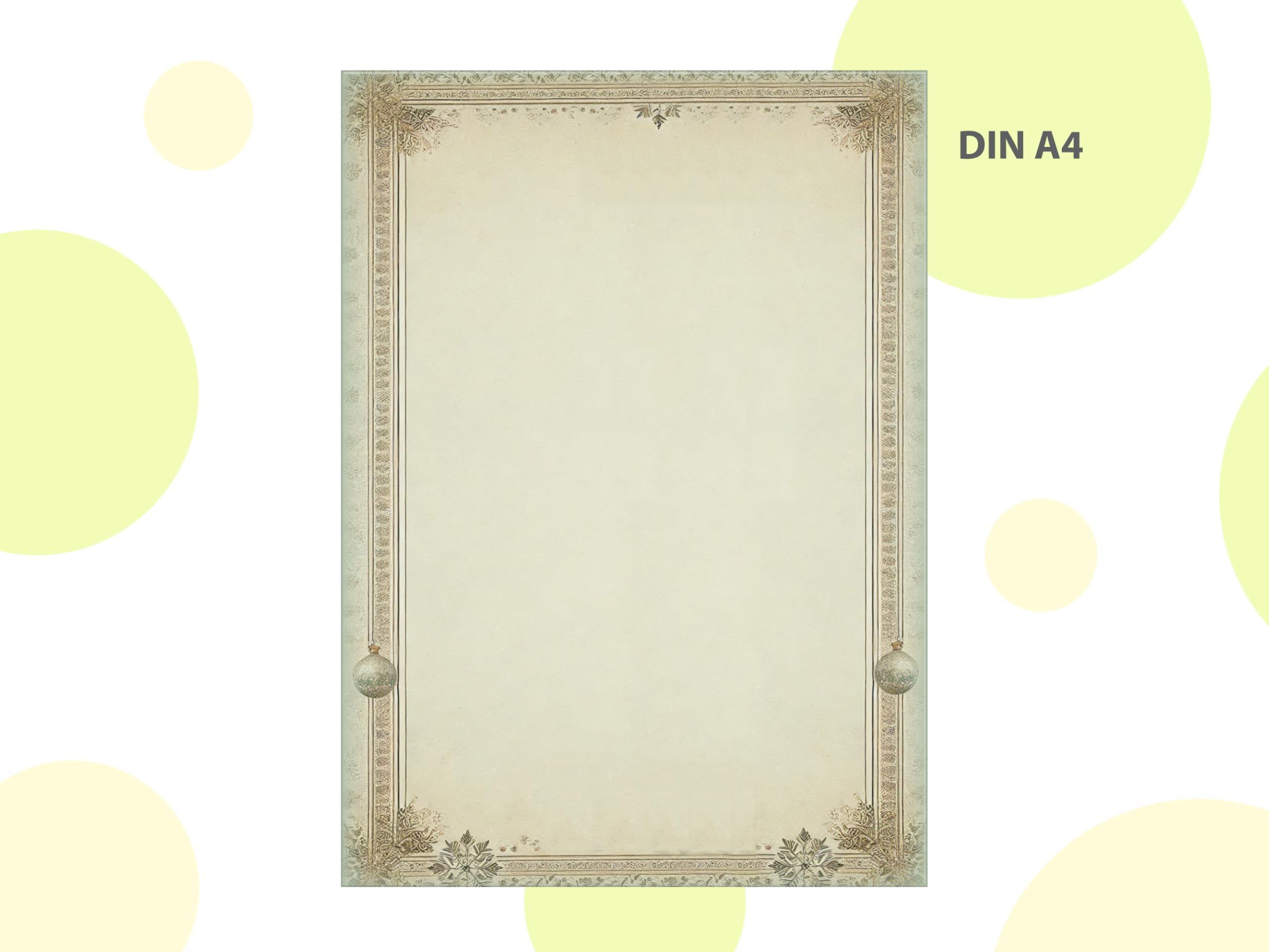 Briefpapier Weihnachten Weihnachtsbriefpapier mit Umschlag Umschlägen mit Fenster Weihnachtspapier A4 für Kunden (250 Blätter + 250 Umschläge)