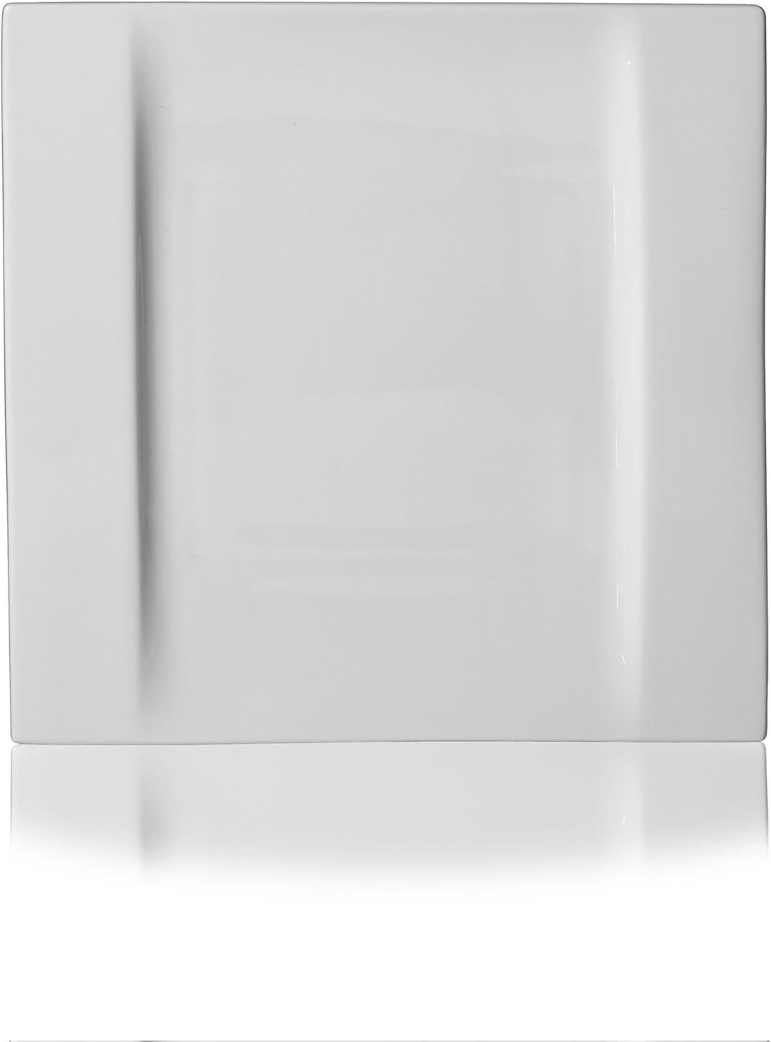 Mikasa Modern White Salad Plate, 8.75Inch Salad Bowls