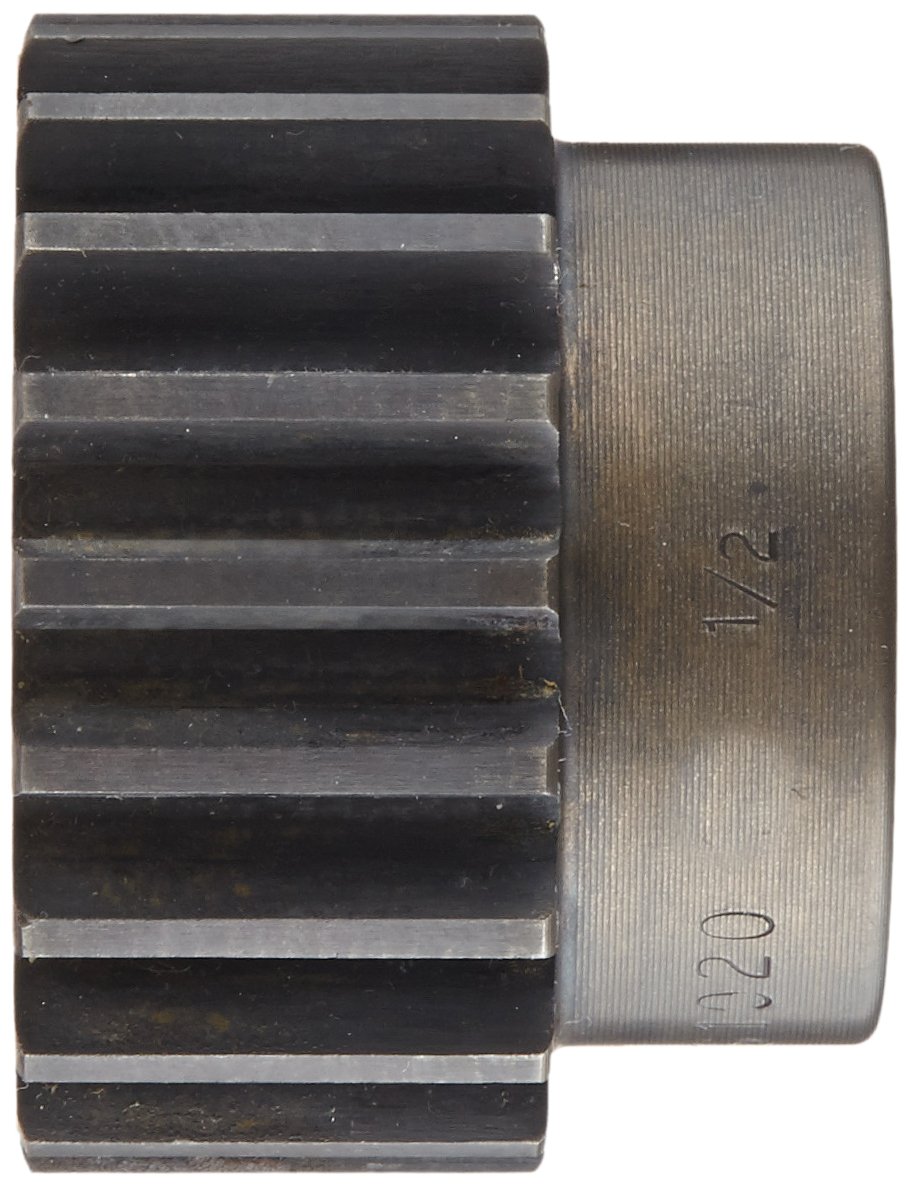 Martin S1020 Spur Gear, 14.5° Pressure Angle, High Carbon Steel, Inch, 10 Pitch, 3/4" Bore, 2.2" OD, 1.000" Face Width, 20 Teeth