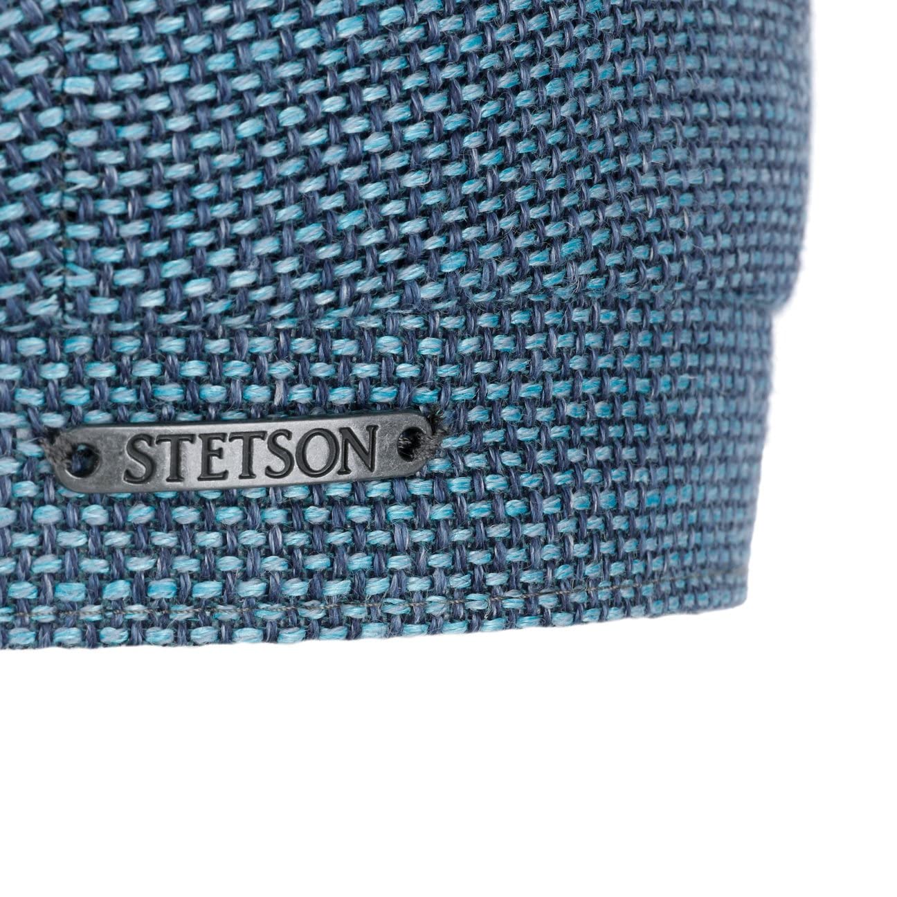 Stetson Hatteras Ellington Flatcap Melierte Mütze Klassische Schiebermütze Wide-Fit Style Made in EU Damen Herren Ganzjährig