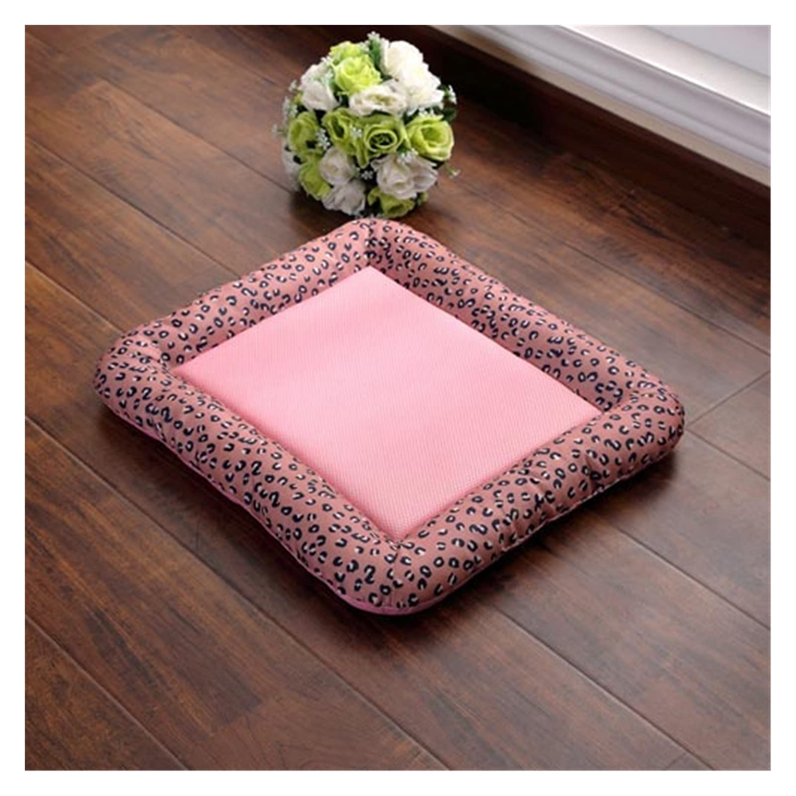 Coussin rafraîchissant pour chien avec soie glacée anti-glisse XL