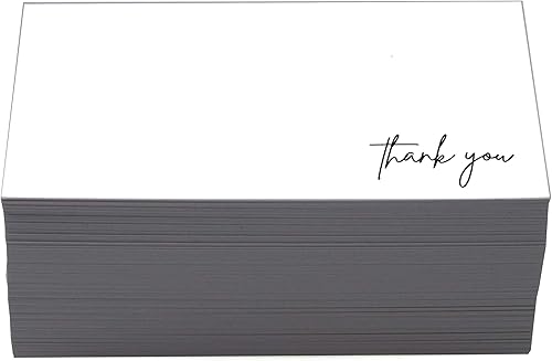 Miniatura 8 de RXBC2011 100 tarjetas de agradecimiento por el apoyo, diseño de letras escritas a mano, notas de agradecimiento a granel para todas las ocasiones,