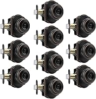 Vista 49 de Haidms - Perillas interiores de puerta de bronce aceitado, perillas de privacidad para puerta interior, perillas de puerta interior de bronce