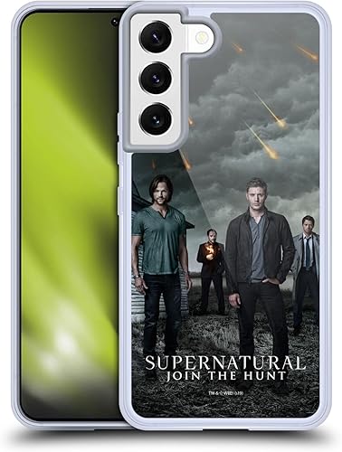 Head Case Designs Funda de gel suave con licencia oficial de Supernatural Season 12 Group Key Art compatible con Samsung Galaxy S22 5G