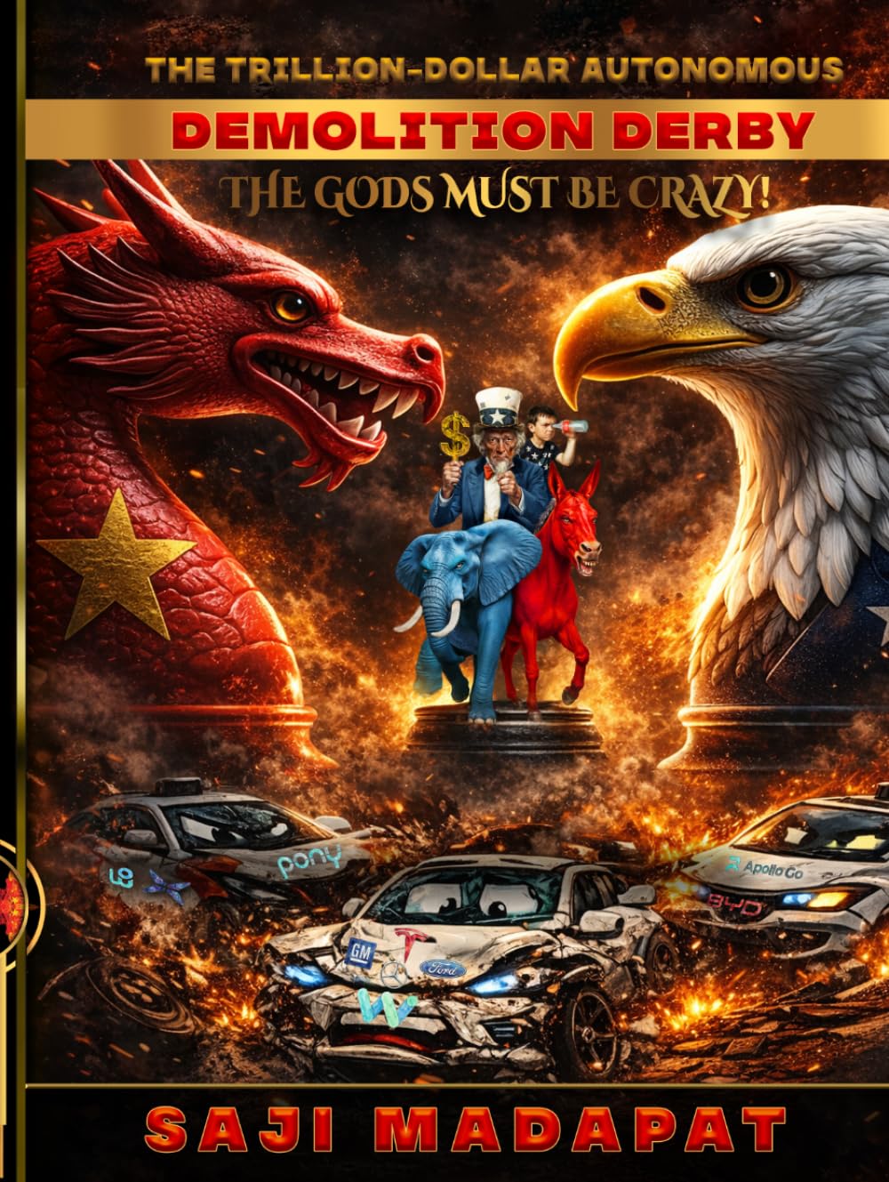 The Gods Must Be Crazy! DRAGON vs. EAGLE: The Trillion-Dollar Autonomous Demolition Derby