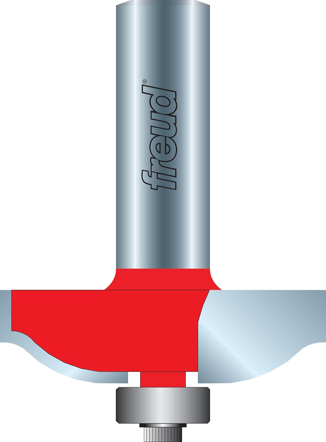 Freud 85126 Solid Surface Edge Profile Router Bit with 1/2Inch Shank