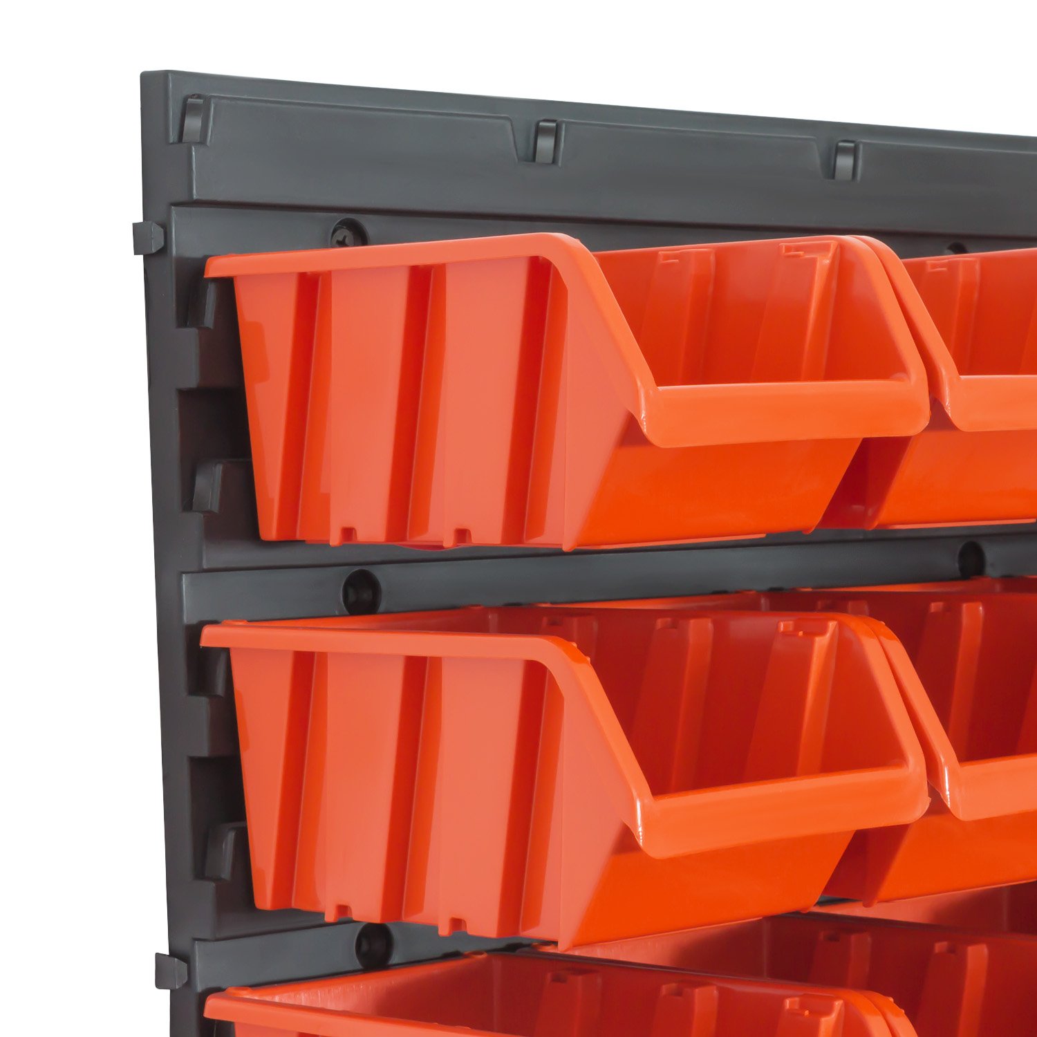 Wallmaster 8Bin Storage Bins Garage Rack System 2Tier, 45 OFF
