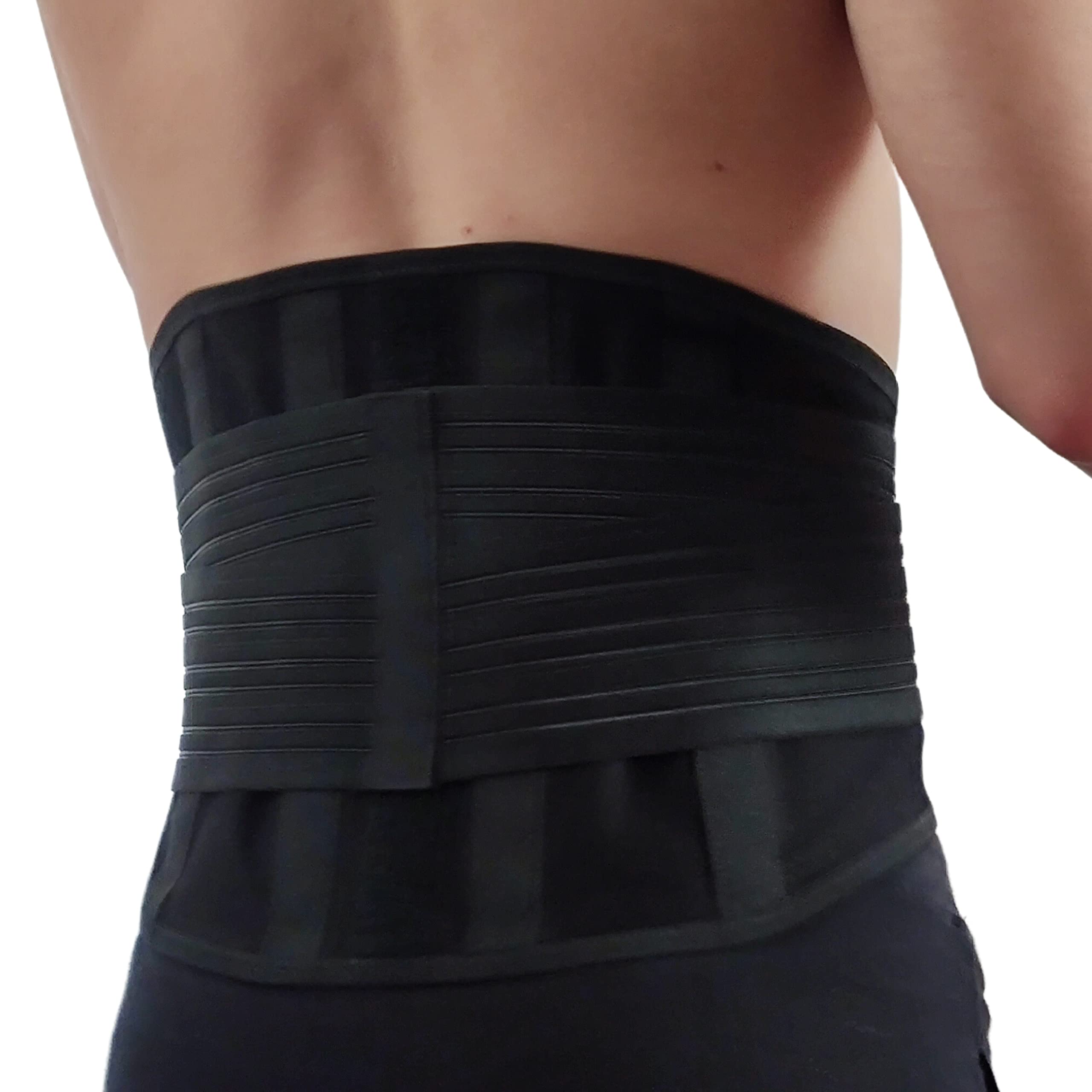GYOUNG Fascia Lombare Supporto Schiena per sport Sostegno Fascia addominale busto correttore posturale corsetto lombosacrale fascia addominale
