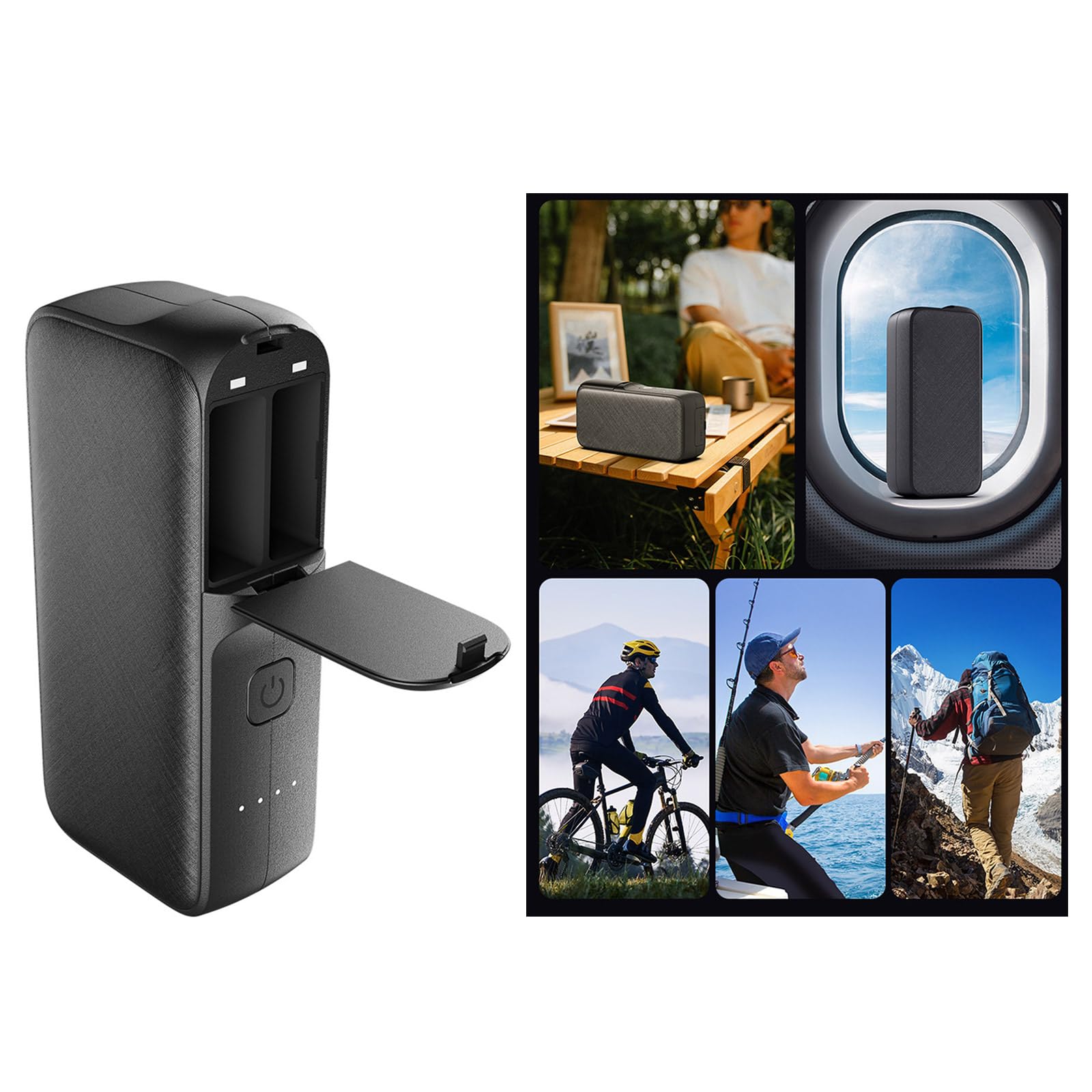 Banques d ' Alimentation 10000mAh Powerbank Pratique avec 4 indicateurs de externes pour 13 faciles à Utiliser