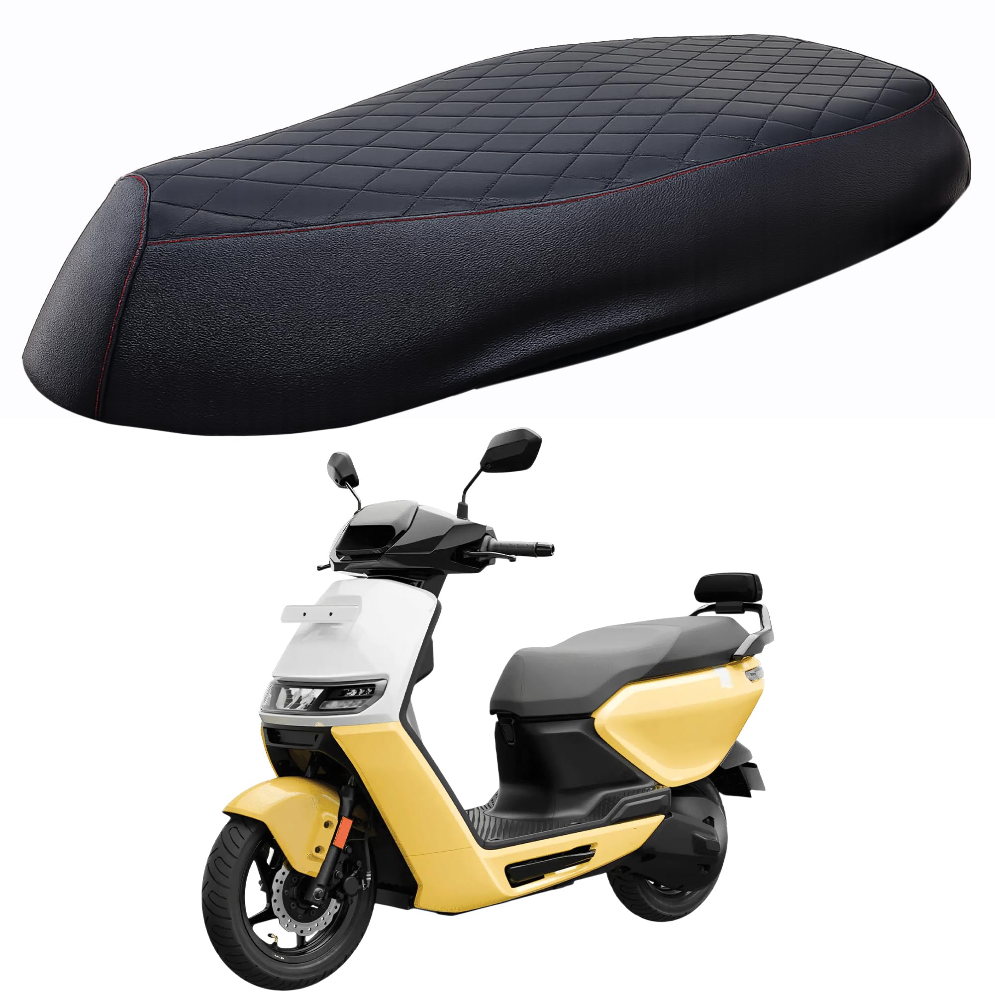 Ather RIZTA Seat Cover | Waterproof | Rizta S/Z | All-Weather Fabric | Strong Stitching, Anti-Slip