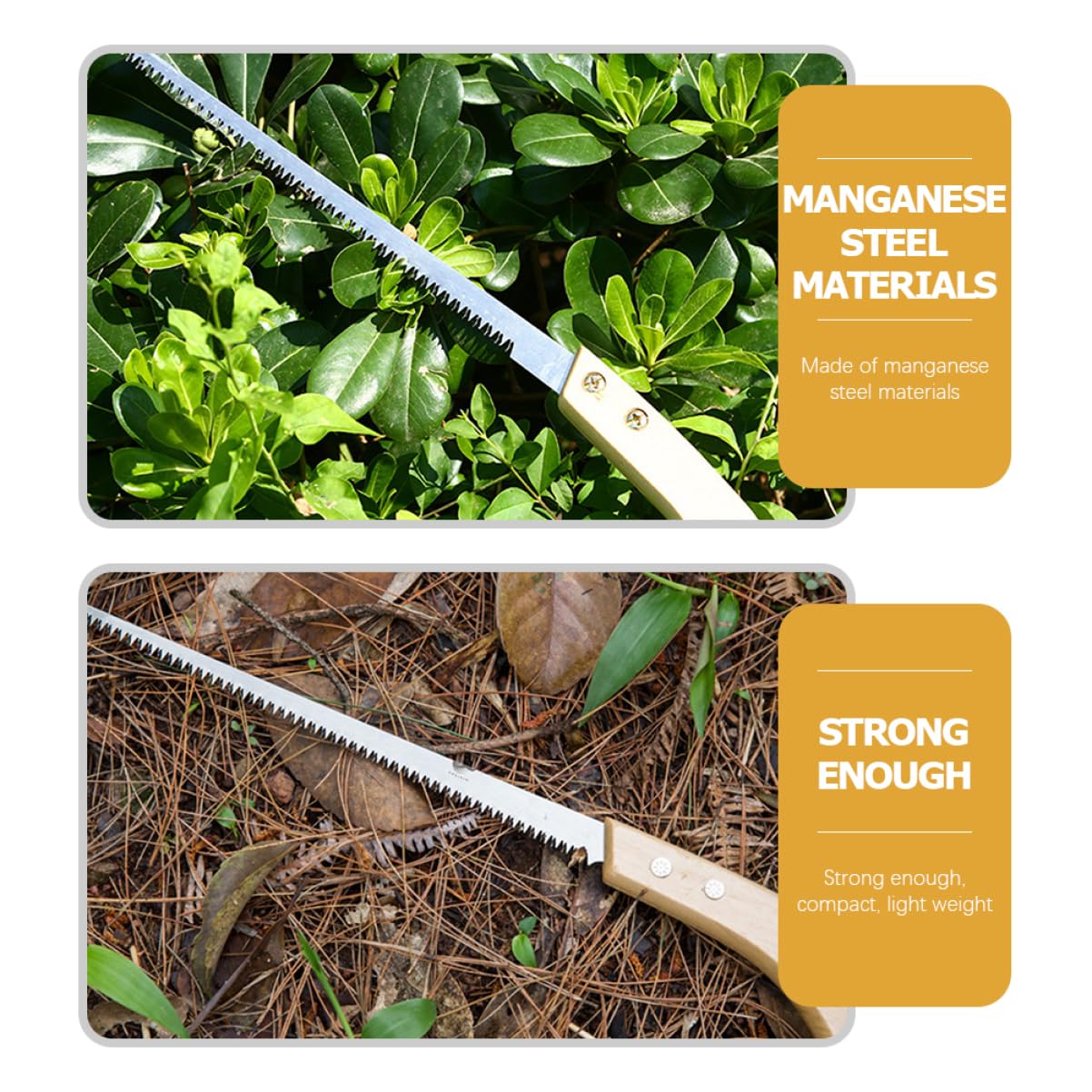 GALPADA 2 Set Da Potatura Per Giardino Piccola A Mano Attrezzi Da Falegname A Mano A Mano Per Alberi Piccola Per Legno Mini Manuale Per 2 pezzi*2