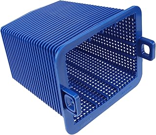 GANAZONO 1pc Filter Blue Automatic Pool Skimmer Plastic Basket Plastic Strainer Swimming Pool Supplies Swimming Pool Weir Basket Skimmer Basket Handle Filter Supply Basket Filter Inflatable